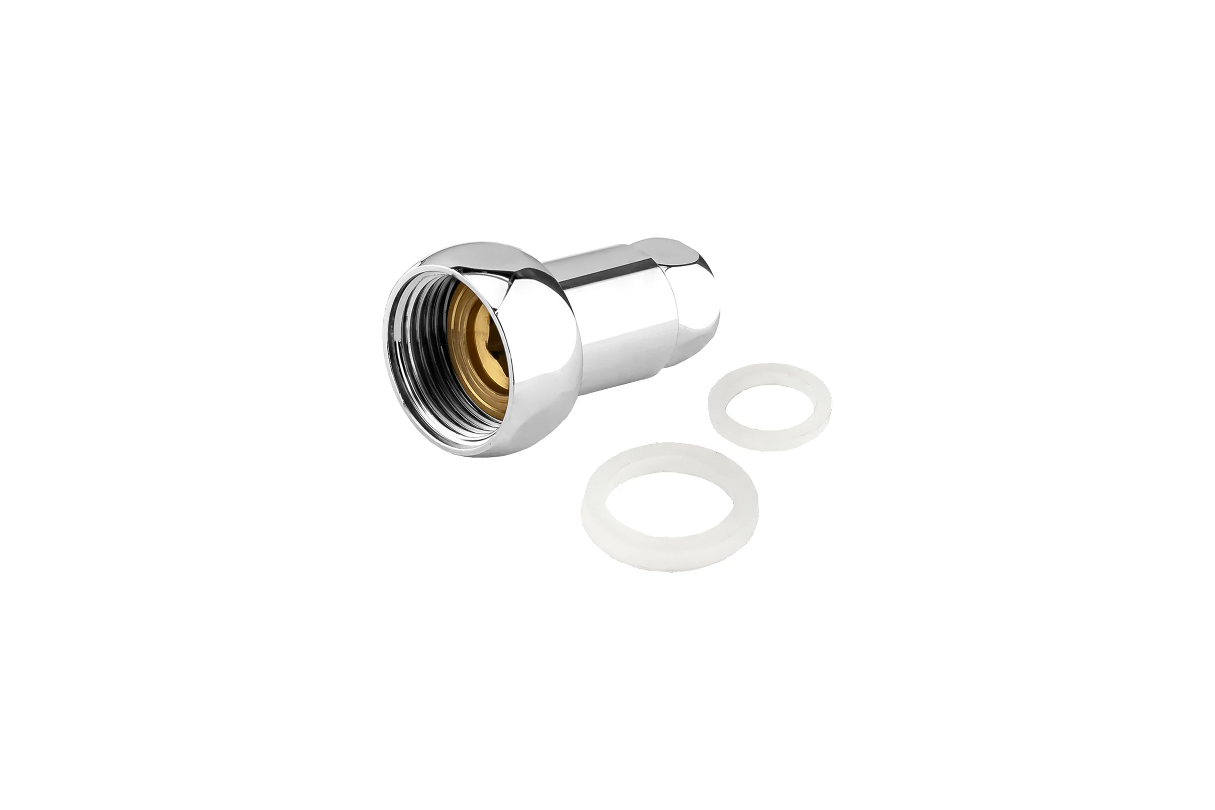 Соединение прямое для полотенцесушителя PROFACTOR CHROME в/в 1x1/2 PF TF 753