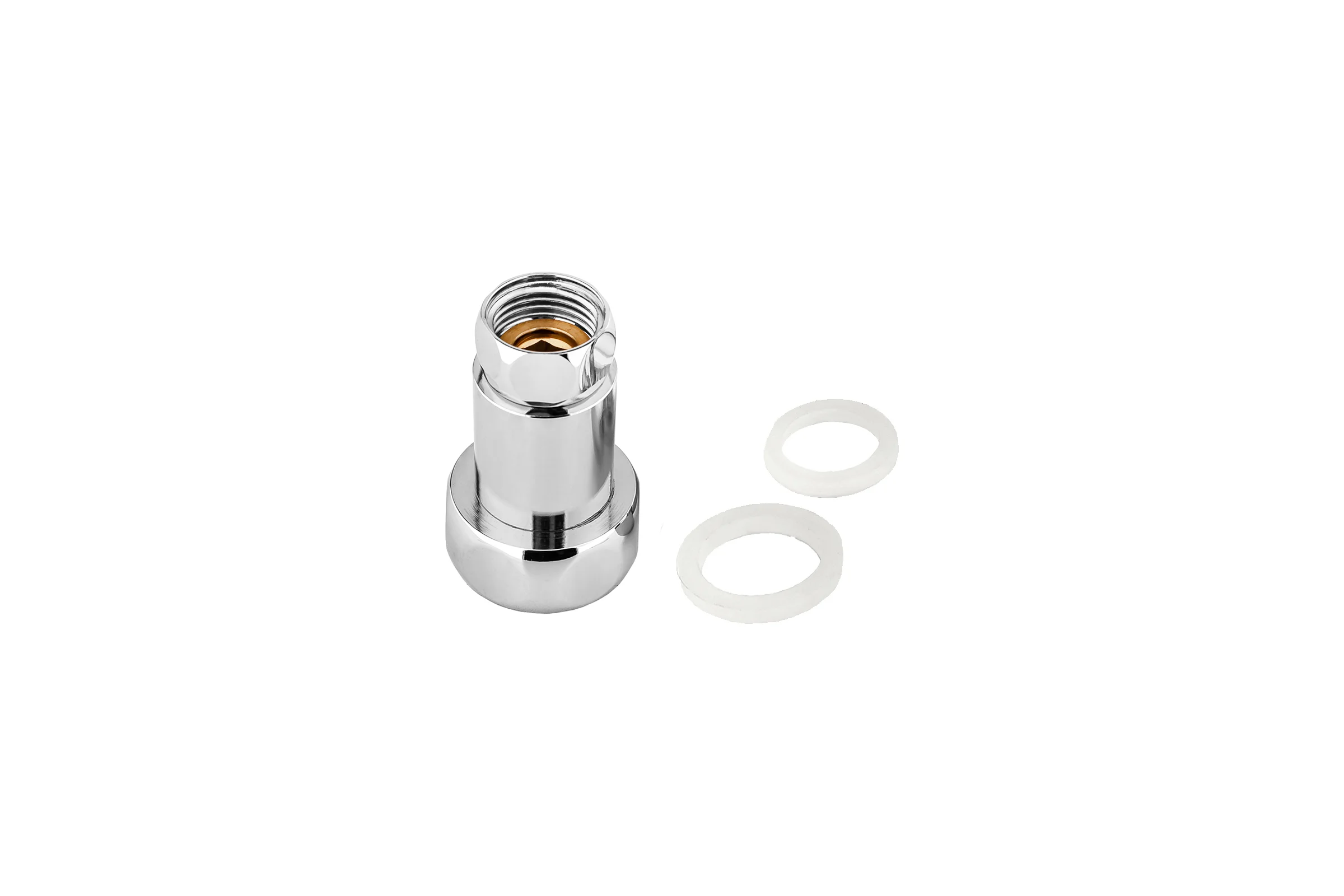 Соединение прямое для полотенцесушителя PROFACTOR CHROME в/в 1x1/2 PF TF 753
