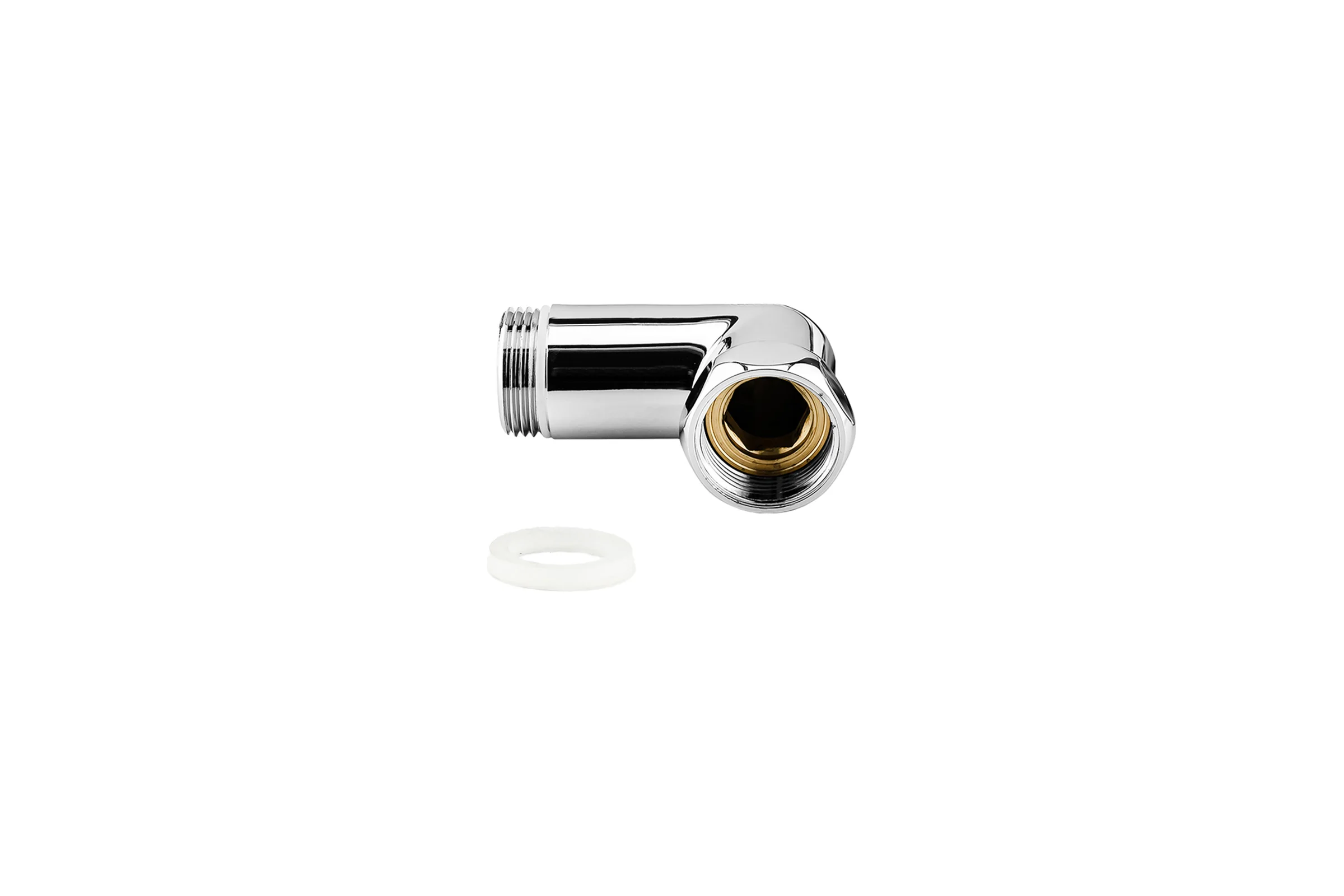 Соединение угловое для полотенцесушителя PROFACTOR CHROME в/н 1x1 PF TF 776