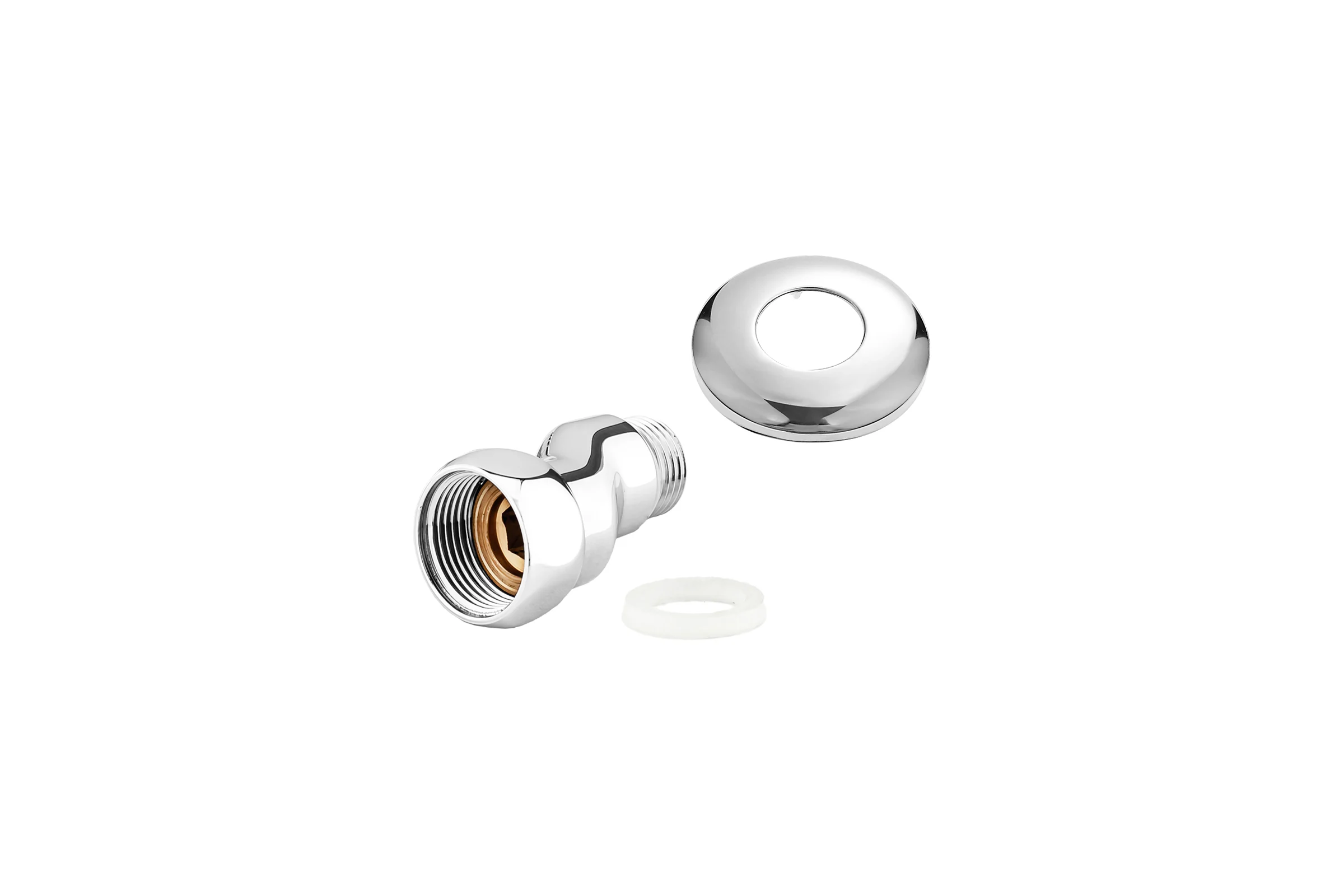 Эксцентрик с накидной гайкой для полотенцесушителя PROFACTOR CHROME в/н 3/4x1/2 PF TF 777