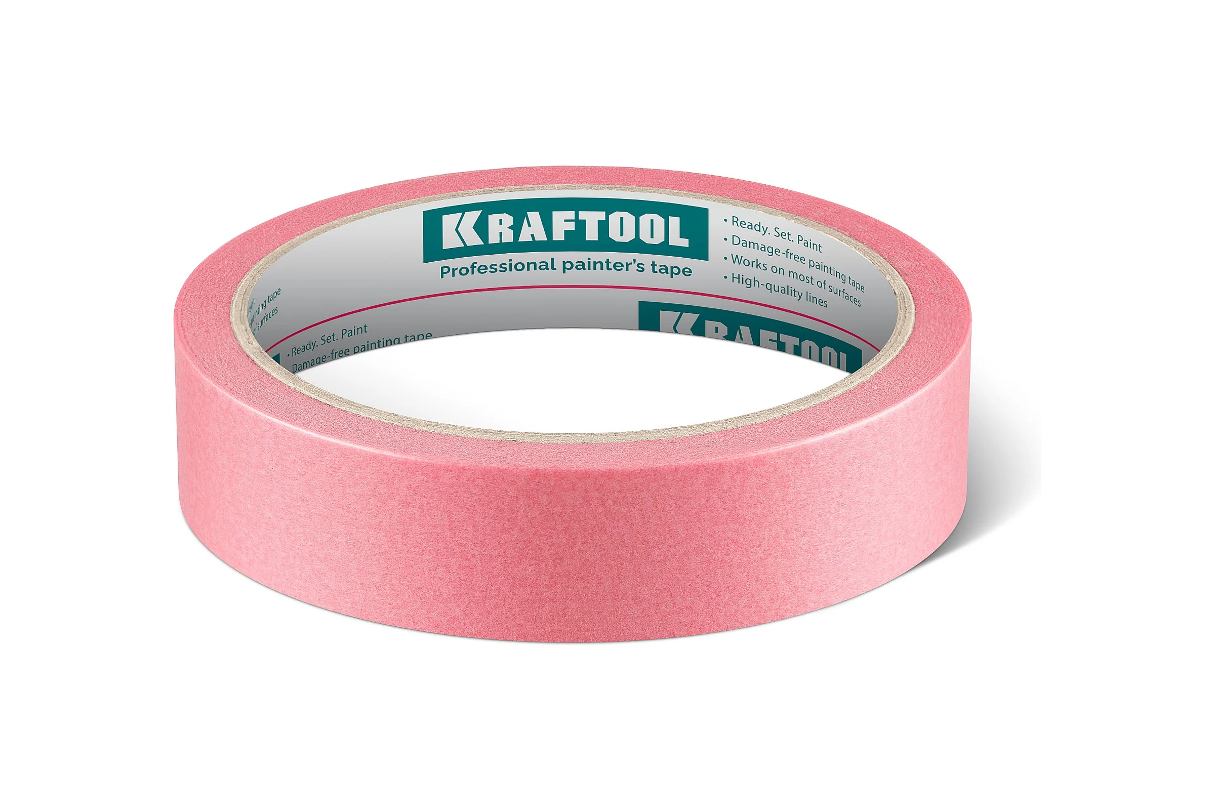 Малярная лента KRAFTOOL #200 Delicate 25 мм х 30 м, для деликатных и недавно окрашенных поверхностей 12102-25