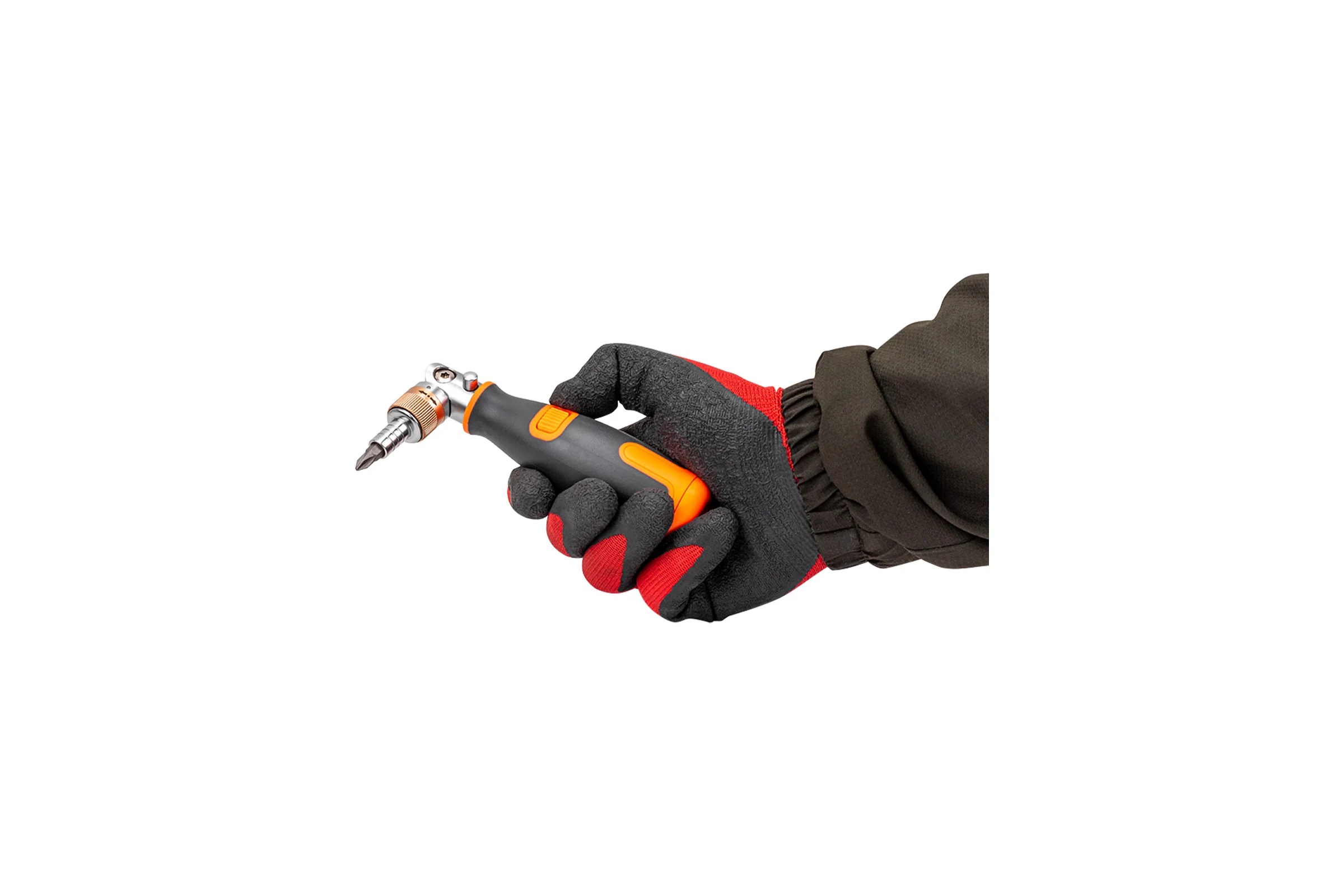 Отвертка реверсивная с набором бит Rockforce RF-32810(65128)