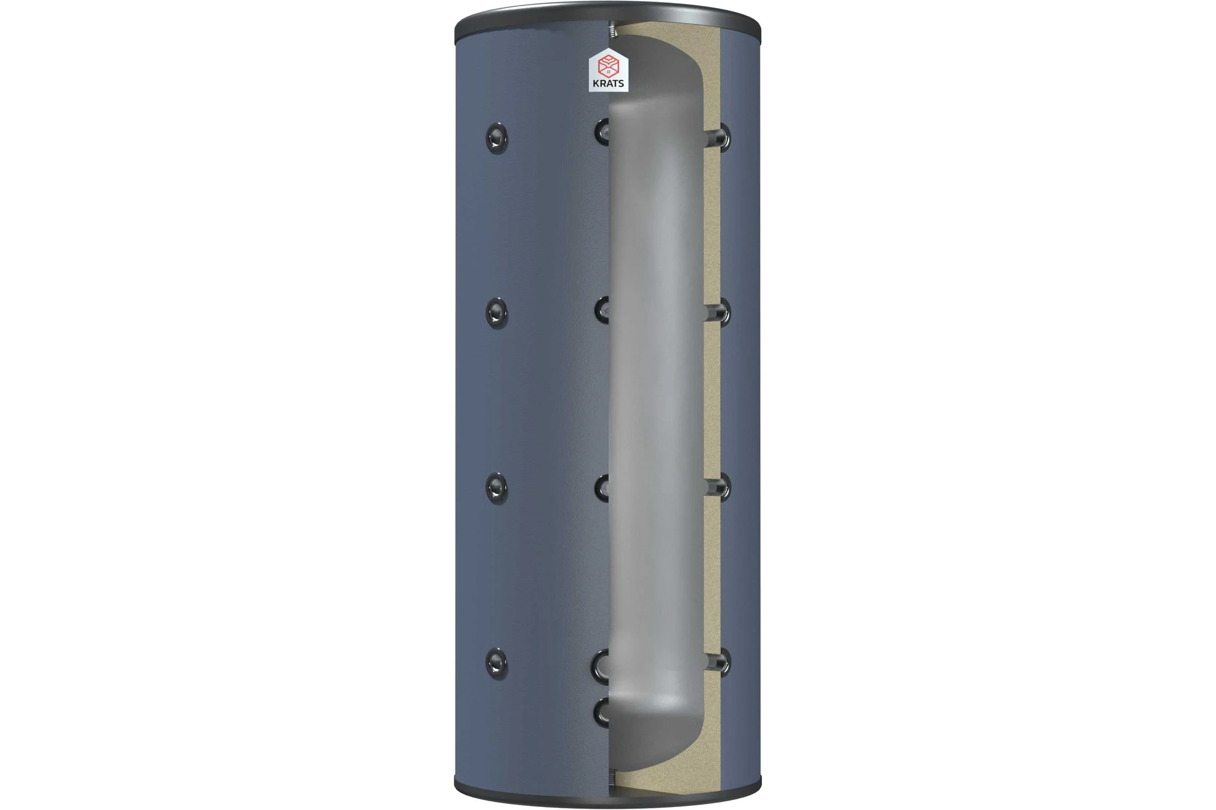 Бак теплоаккумулятор KRATS 1000л 4 бар KR-HWST-1000