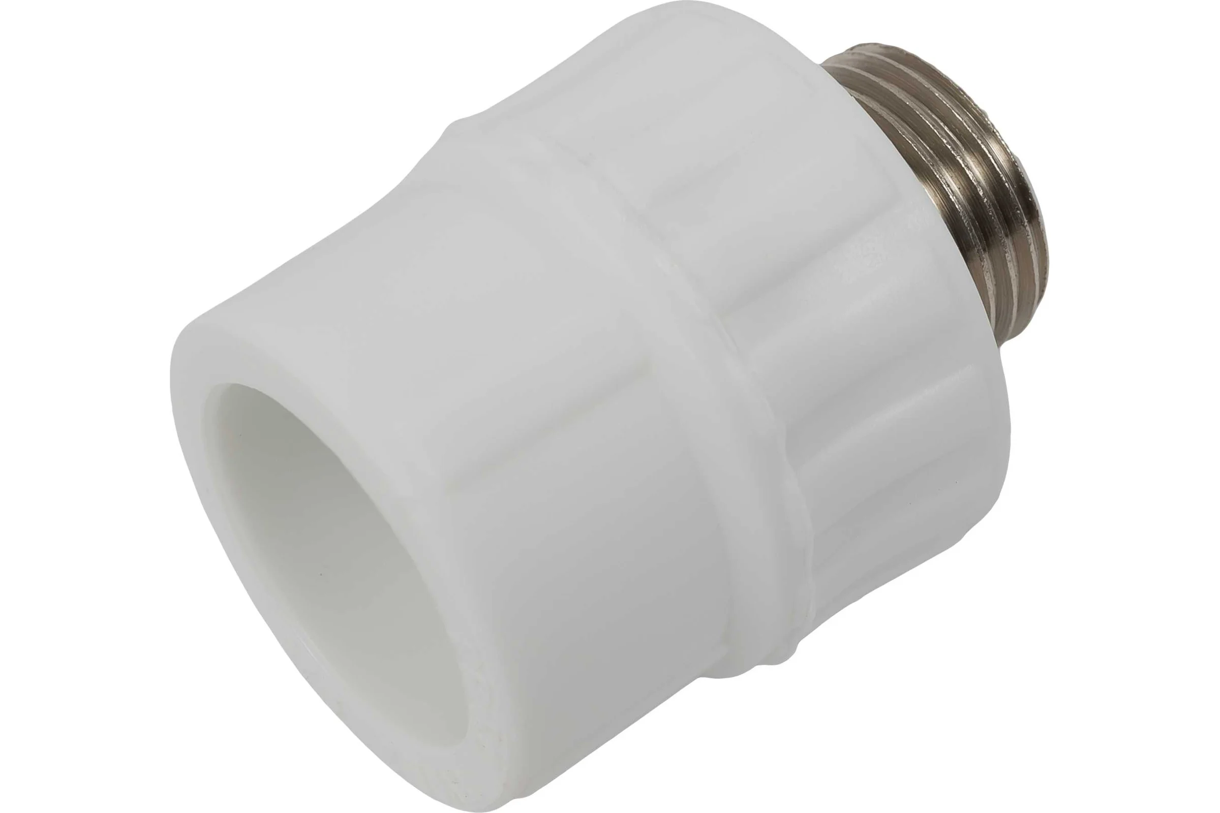 Муфта PP-R бел комб 25х1/2 НР Gigant GPM-25X12НР