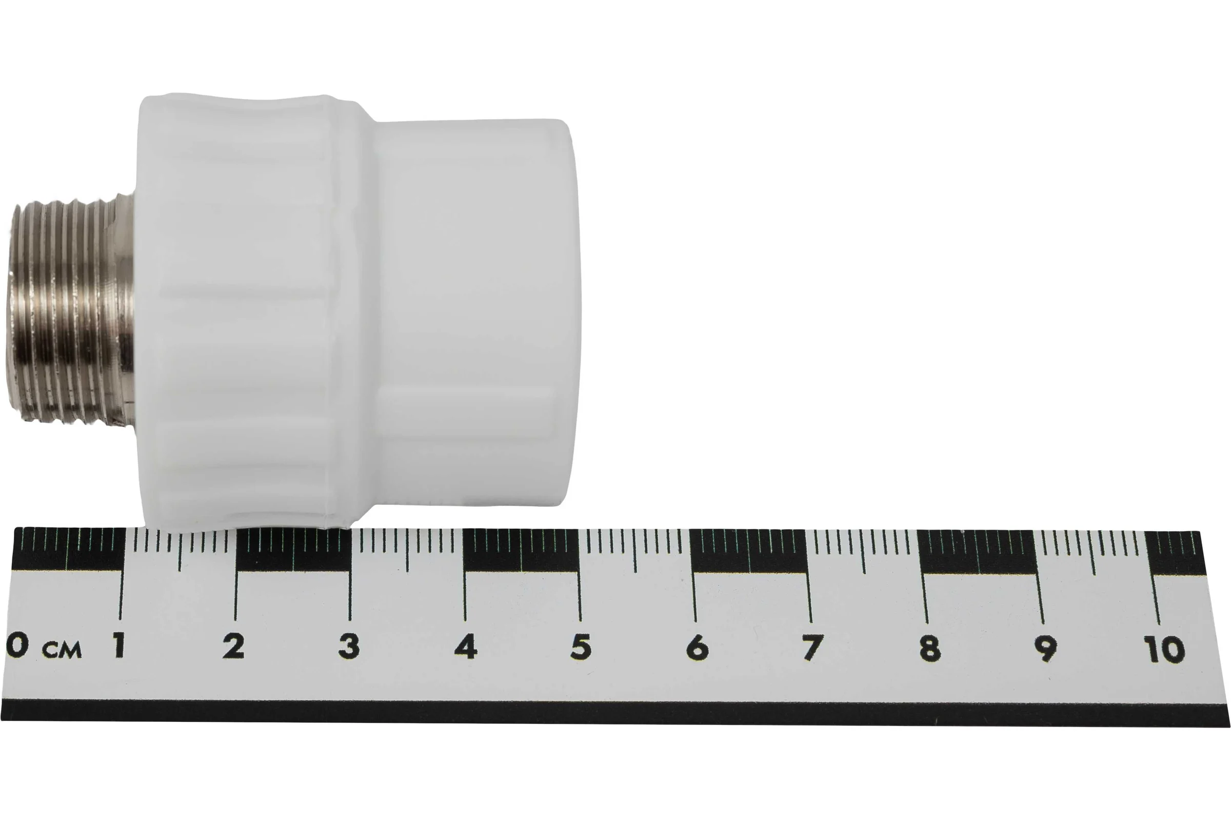 Муфта PP-R бел комб 25х1/2 НР Gigant GPM-25X12НР
