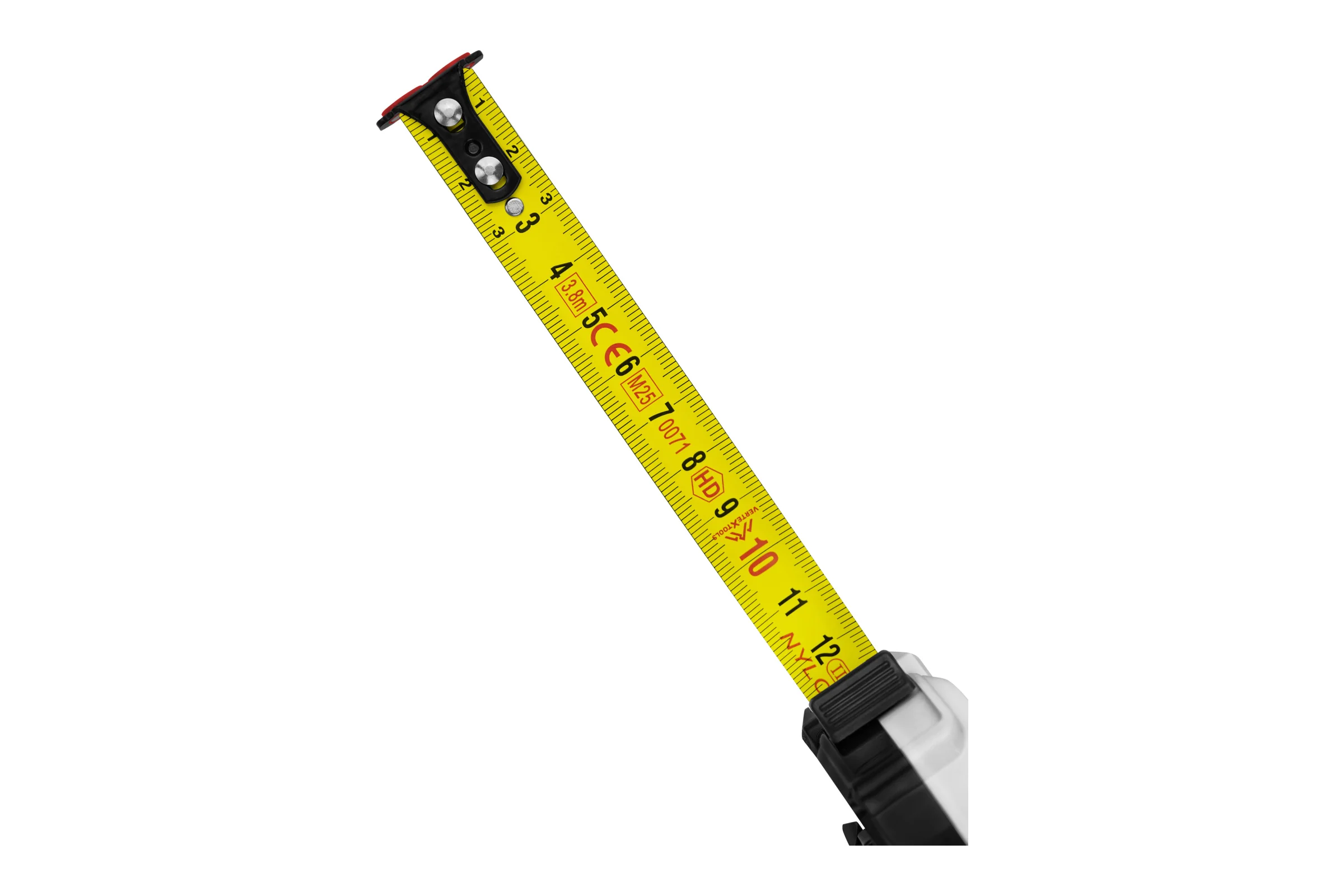Рулетка Vertextools Compact магнитная, 3.8x16мм 2045-38-16