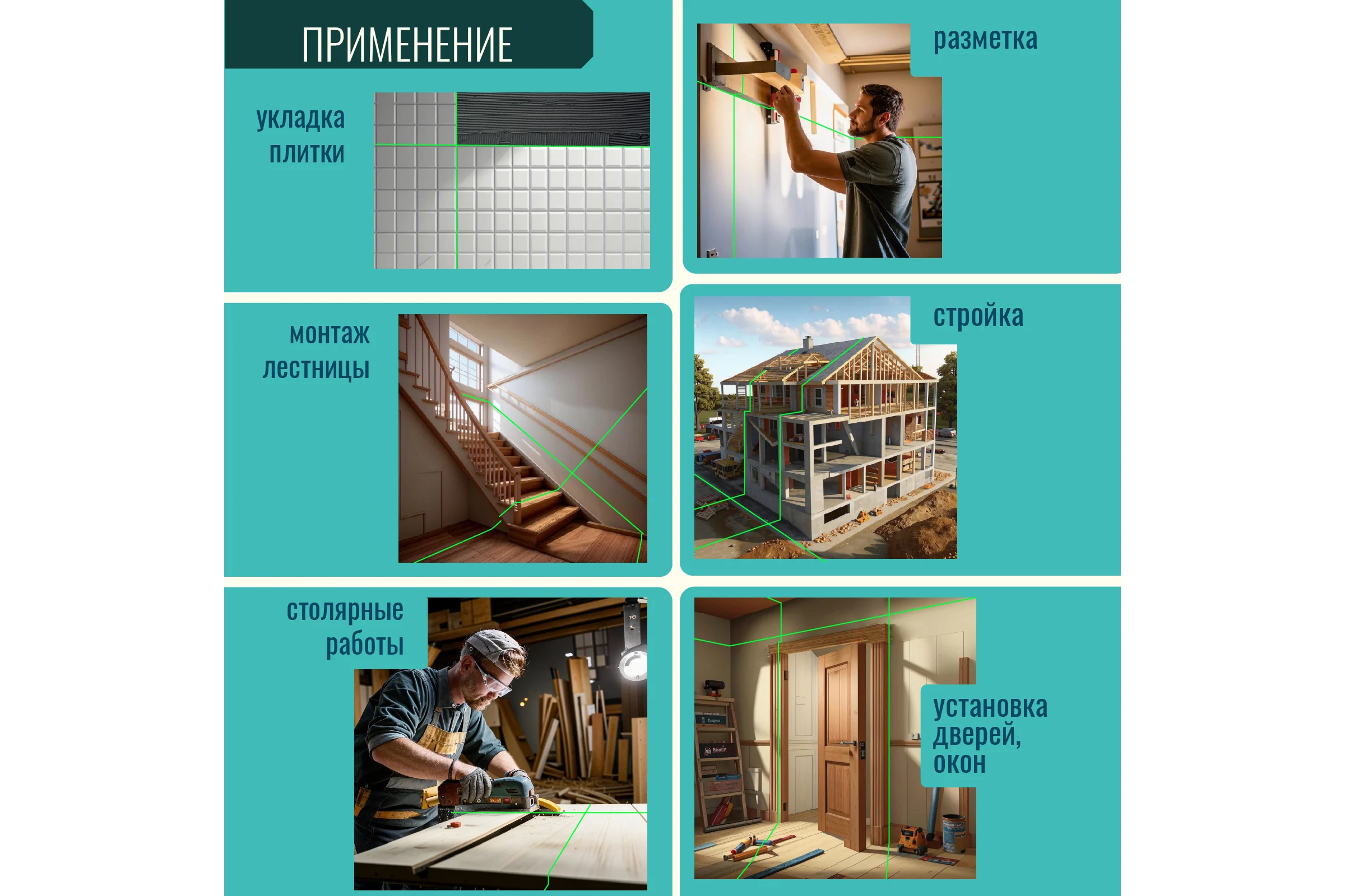 Профессиональный лазерный уровень LT  L16-360Q + тренога 1.6м L16-360Q/1.6м