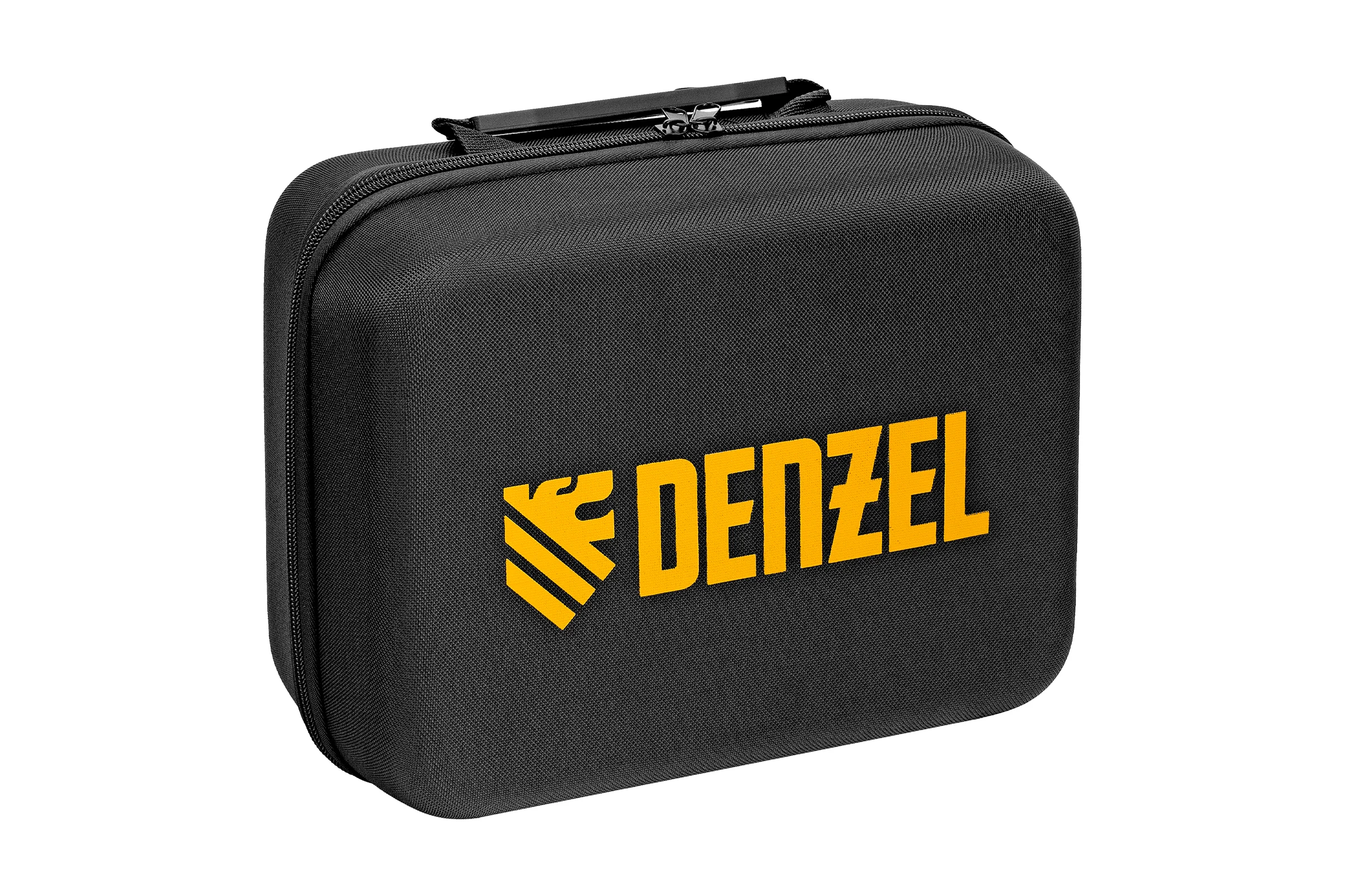 Лазерный уровень мультипризменный Denzel DLV-360-4C, 30 м, зеленый луч, Li-Ion 2,4 Aч, кейс 35081