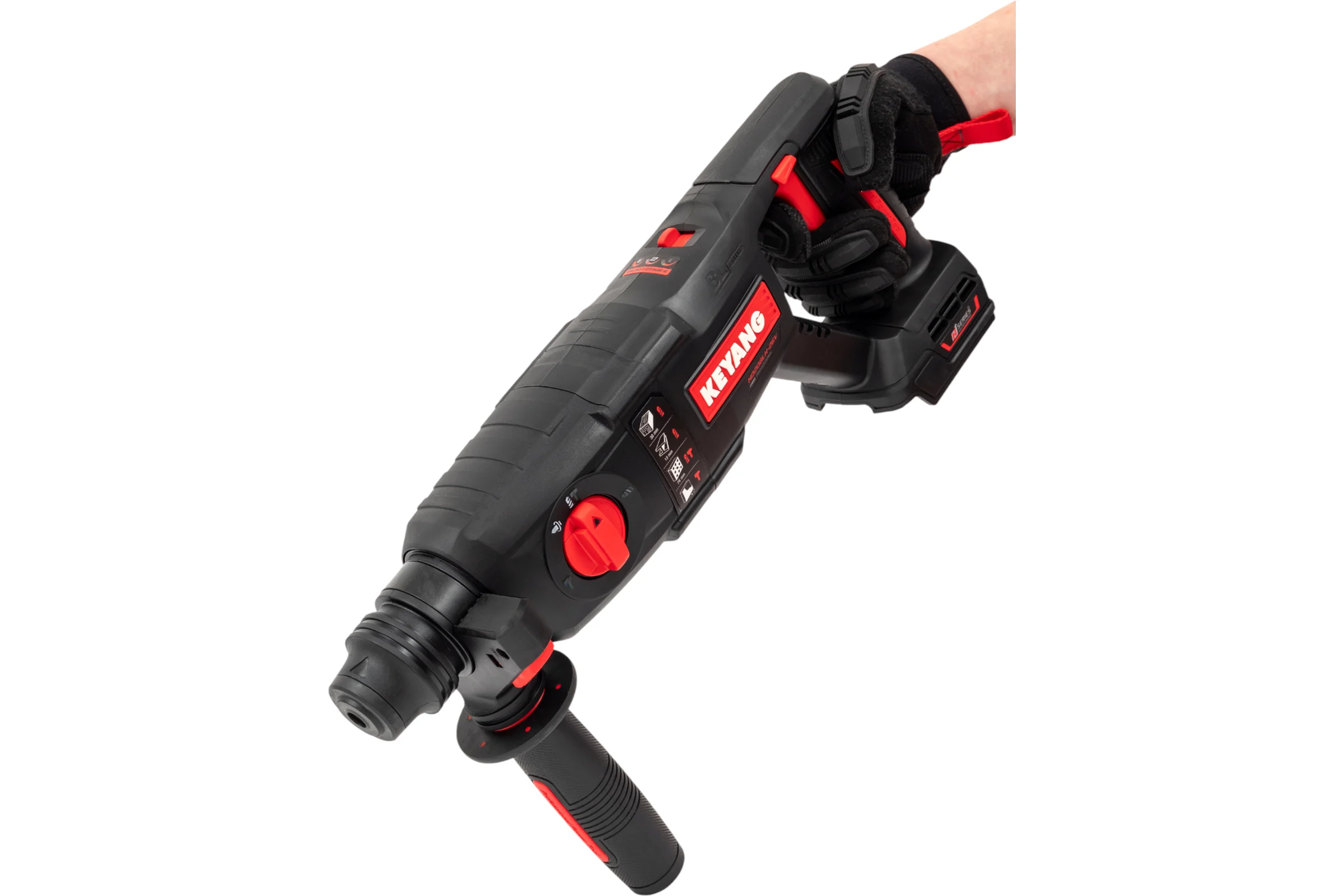 Аккумуляторный перфоратор KEYANG без аккумулятора и ЗУ HD20BLH-26V (Bare)