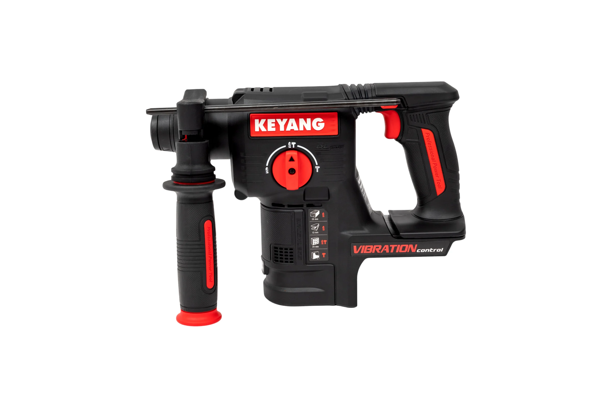 Аккумуляторный перфоратор KEYANG без аккумулятора и ЗУ HD20BLH-24T (Bare)