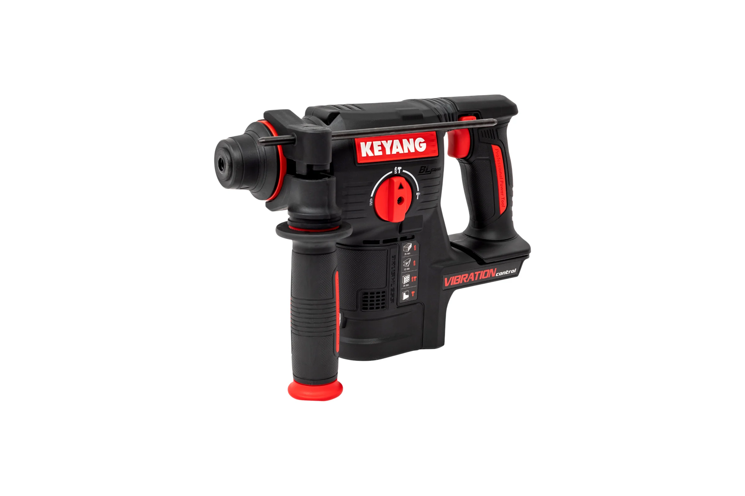 Аккумуляторный перфоратор KEYANG без аккумулятора и ЗУ HD20BLH-24T (Bare)
