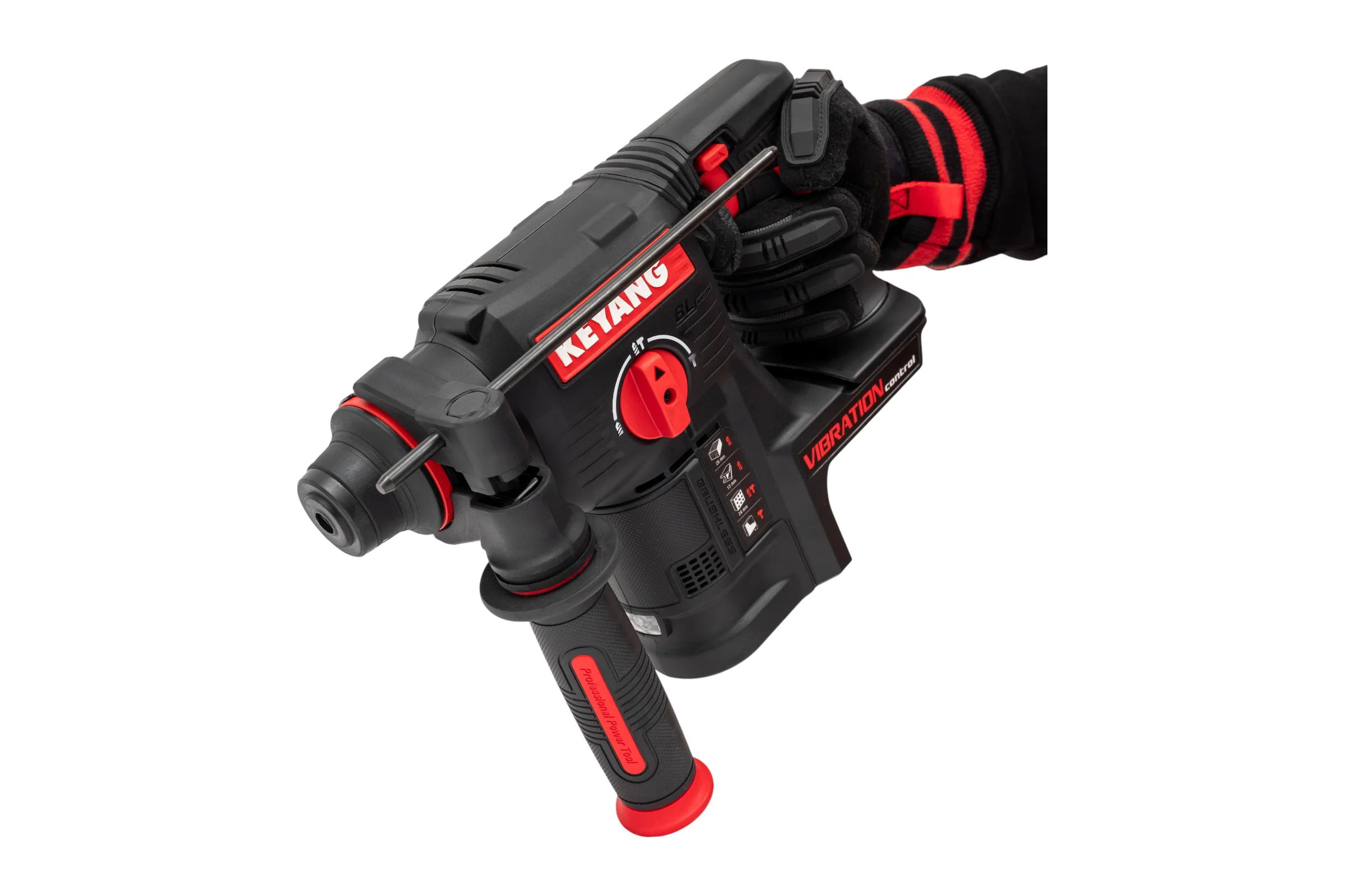 Аккумуляторный перфоратор KEYANG без аккумулятора и ЗУ HD20BLH-24T (Bare)