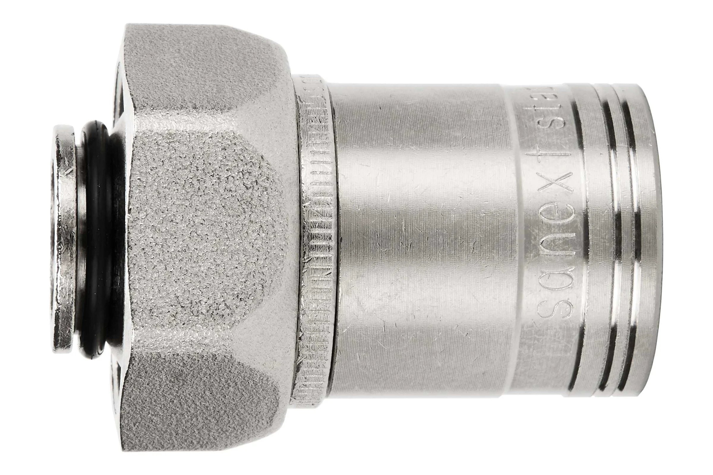 Резьбозажимное соединение SANEXT Stabil аксиальное 16x2.6 - G 3/4 Евроконус, c гильзой в комплекте 4935-S