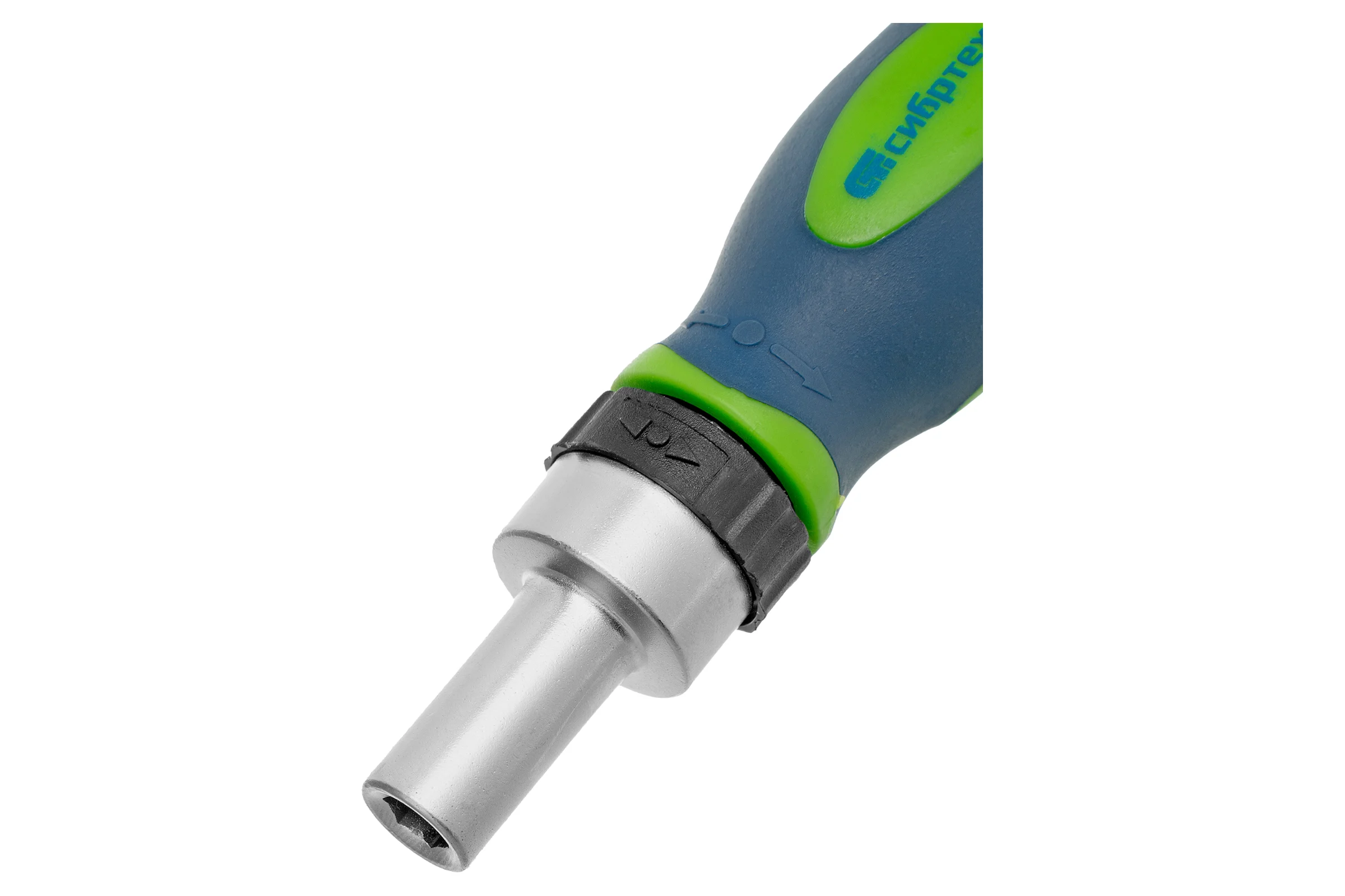 Отвертка реверсивная + биты СИБРТЕХ 41 пред., PH+PZ+SL+H+T, CrV, 2к рукоятка 133587