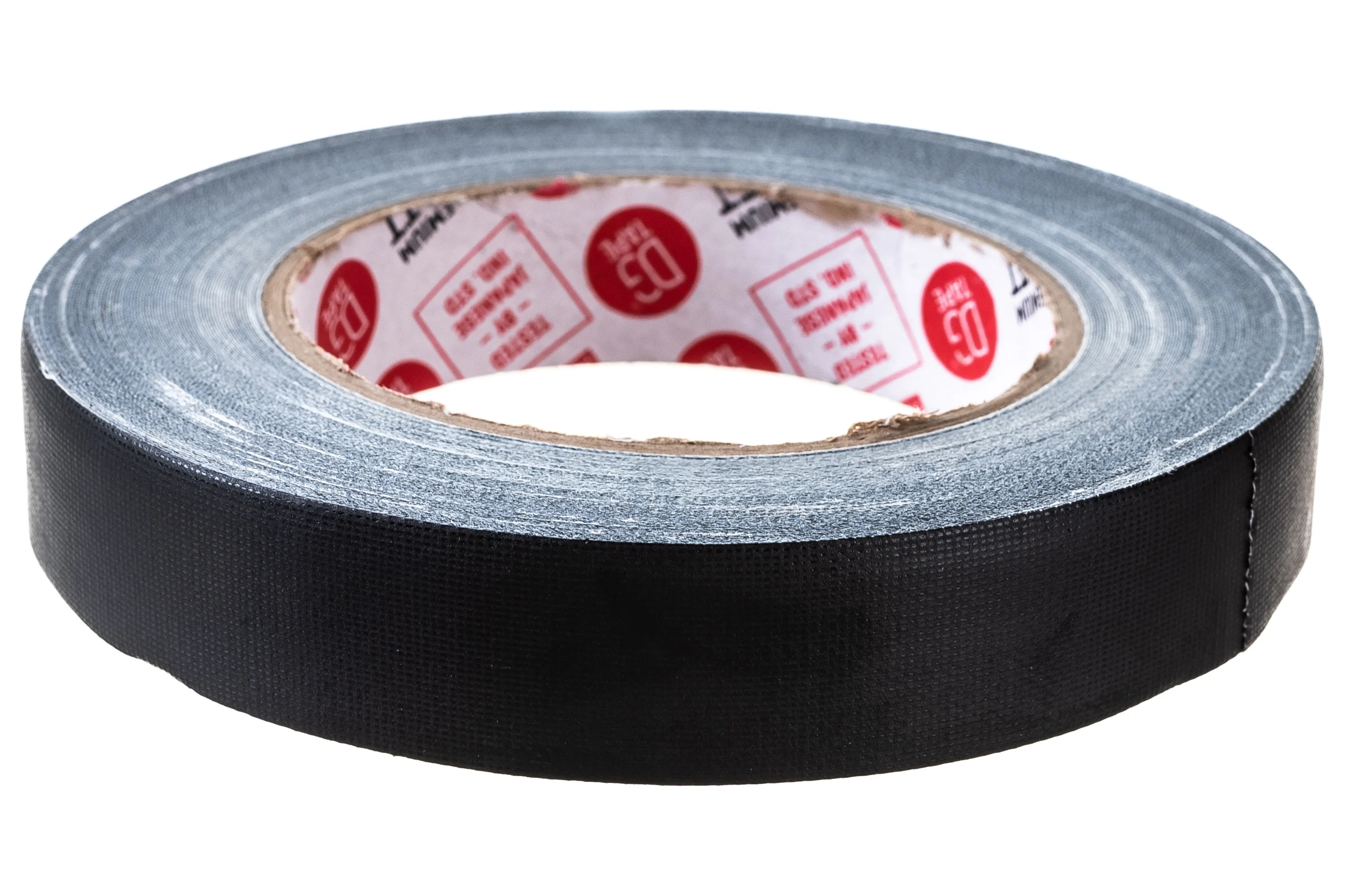 Клейкая лента DGTAPE MATT - Гаффа тейп 25мм/25м - Черный MATT50025/25/B