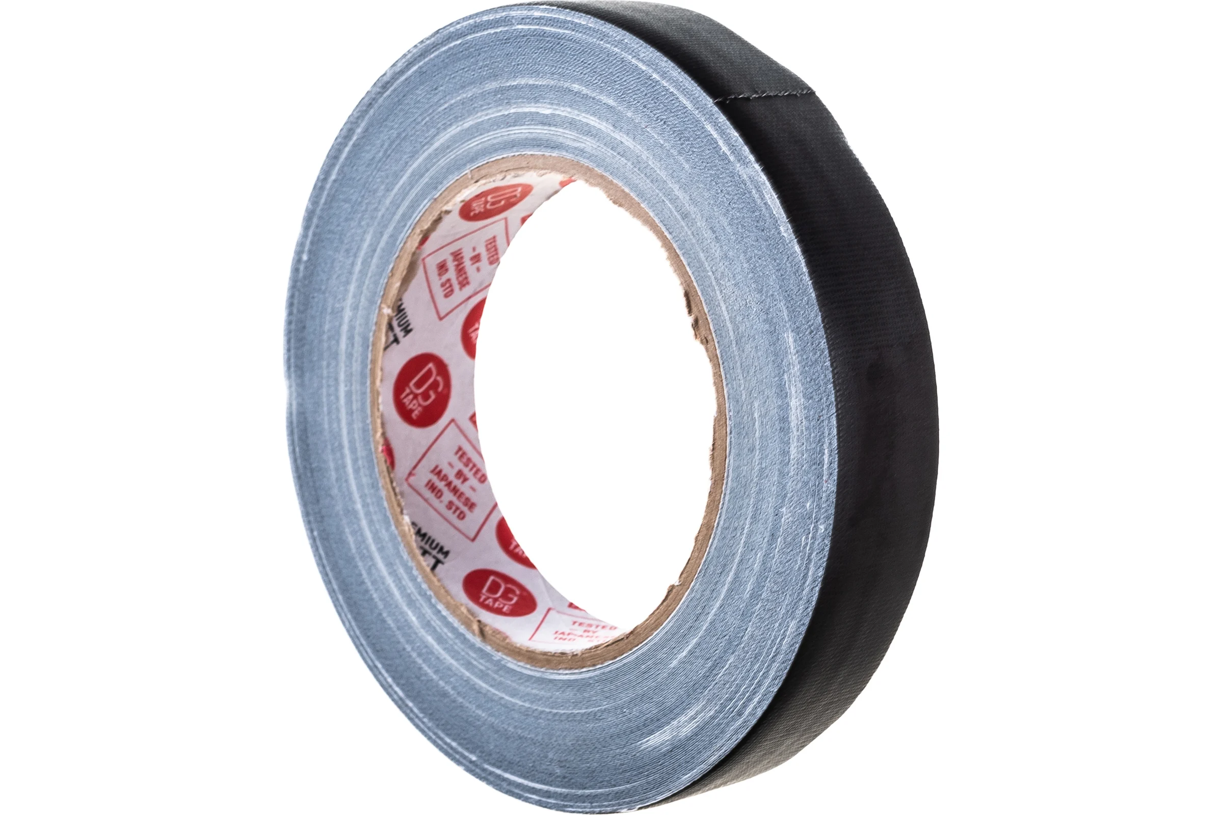Клейкая лента DGTAPE MATT - Гаффа тейп 25мм/25м - Черный MATT50025/25/B