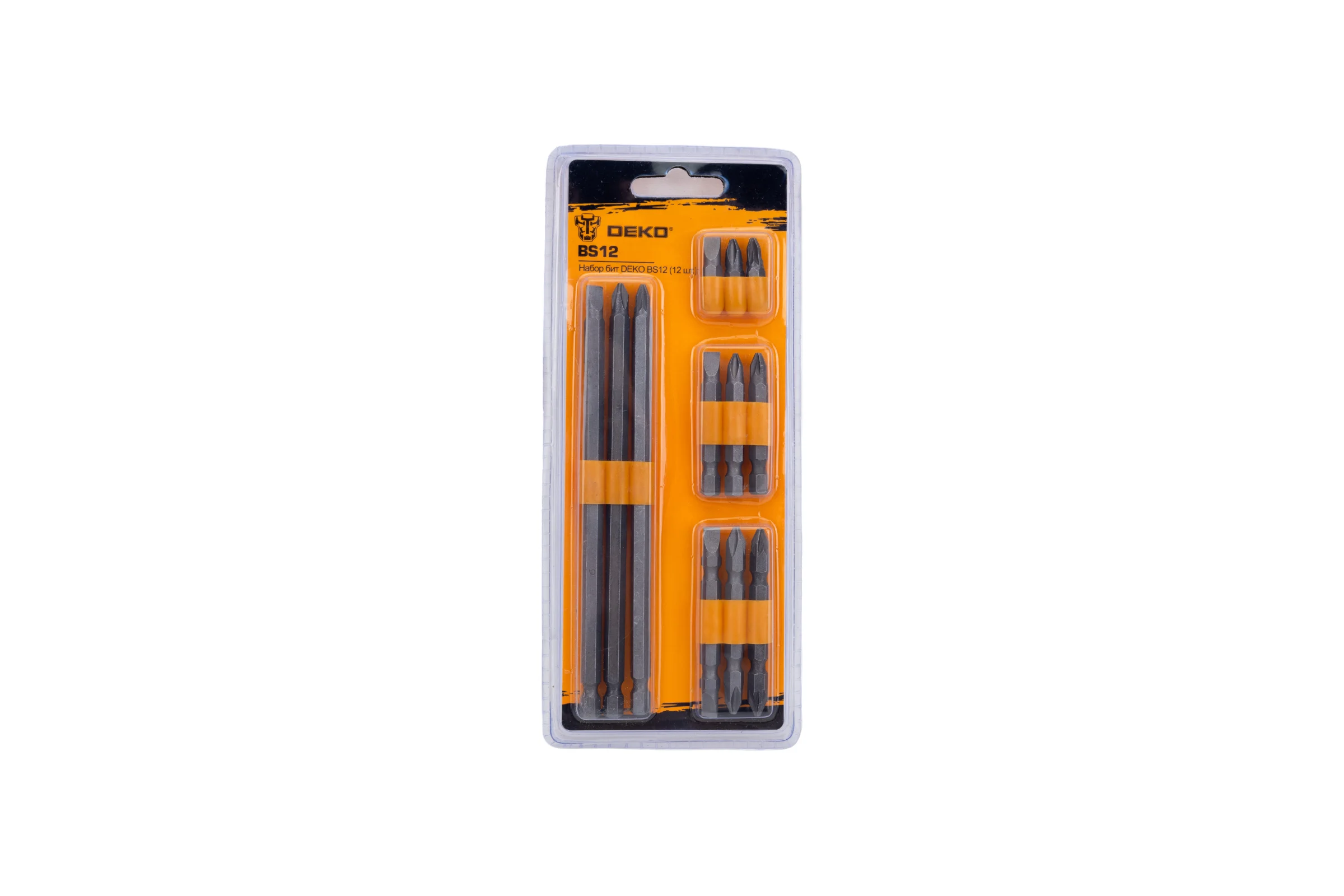 Набор бит BS12 12 шт DEKO 065-0695