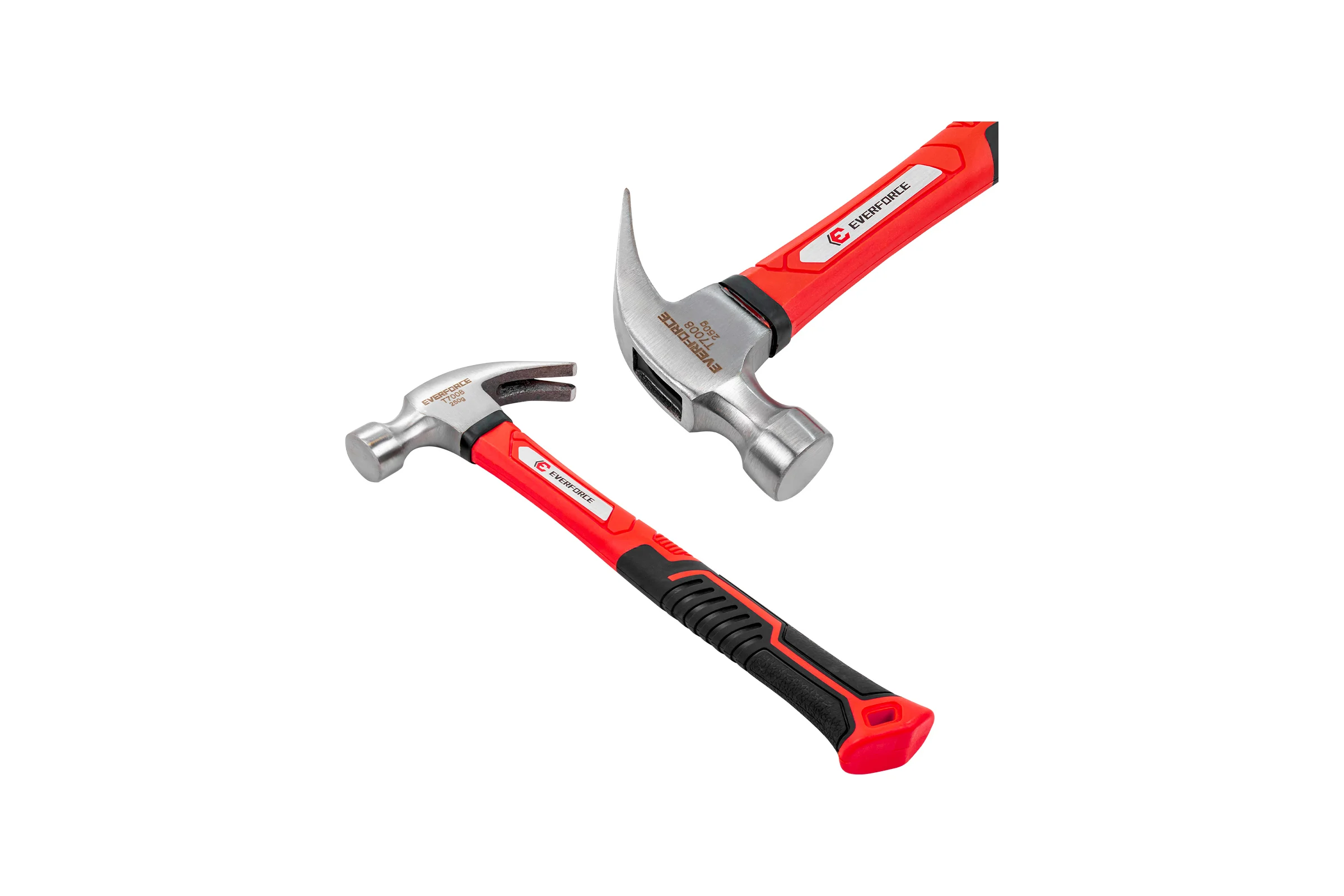 Молоток-гвоздодер EVERFORCE 250гр EF-T7008(65268)