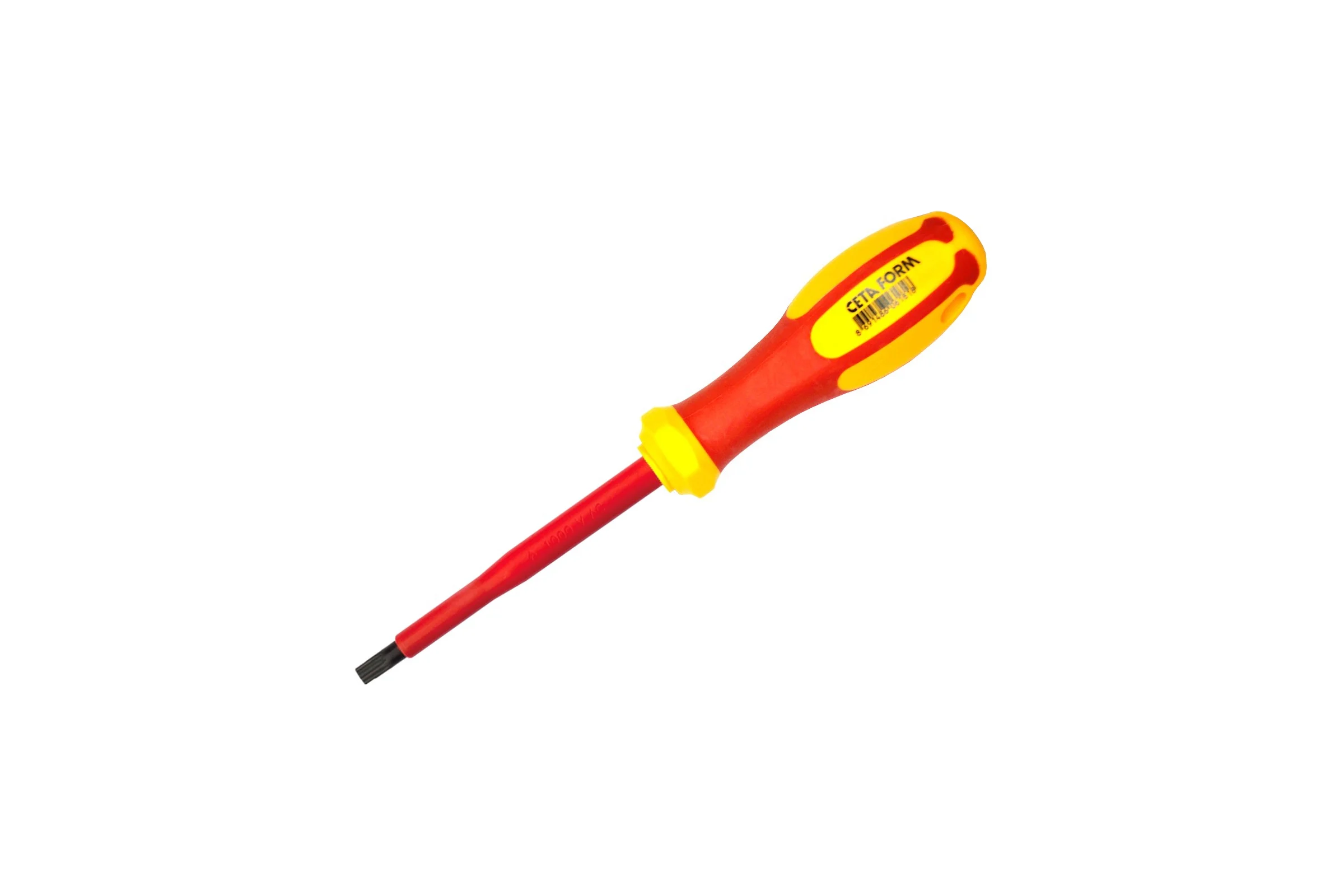 Отвёртка диэлектрическая Ceta Form 1000V torx T25x125 мм, длина 235мм, G04-025-125