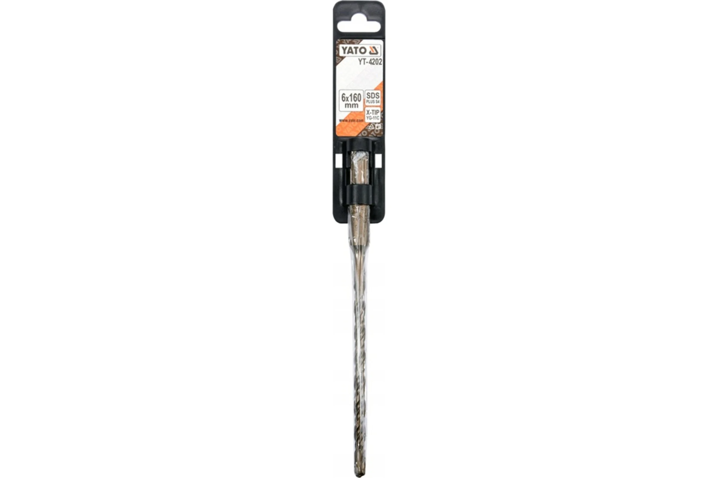 Бур YATO по бетону X-TIP SDS+ 6х160мм YT-4202 36484202 092 1