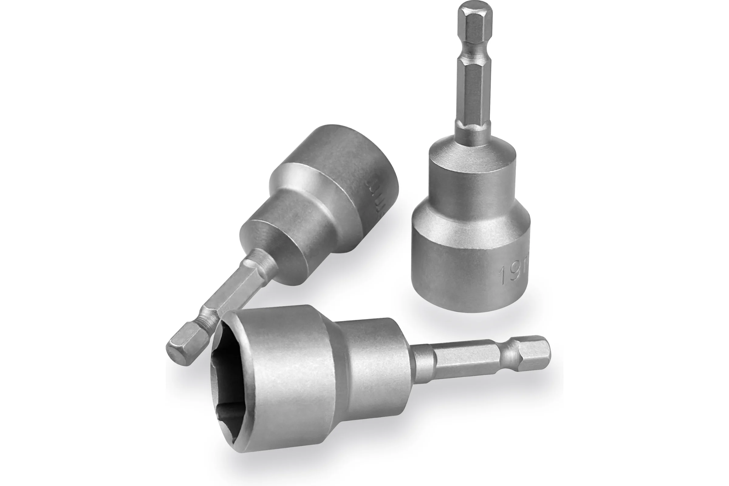 Набор бит с торцевыми головками Vertextools 19x65 3шт БТ-19-65