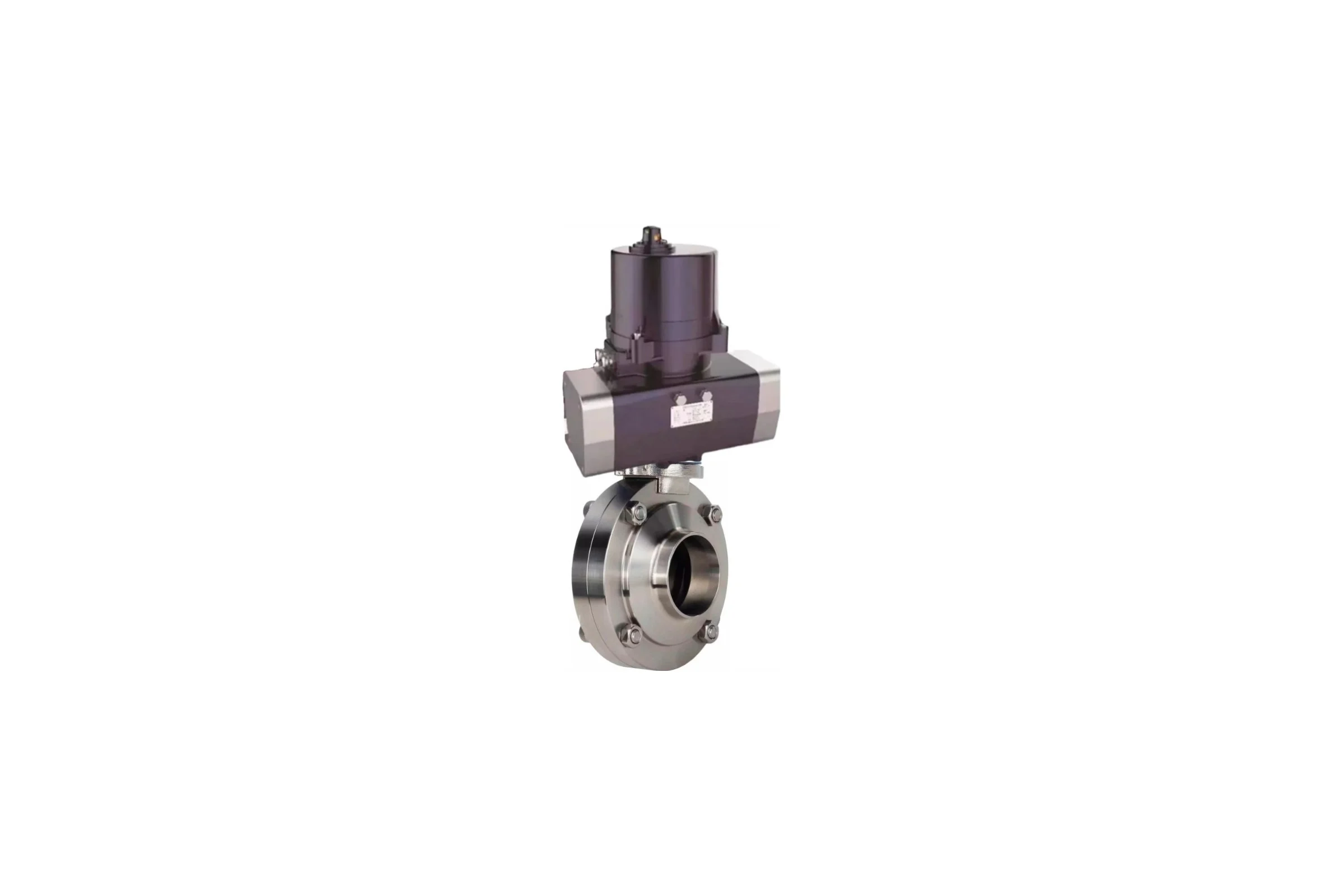 Затвор дисковый DN.ru 304-304-EPDM-2W-W-H Ду32 Ру10 электропривод 220В D050-81309