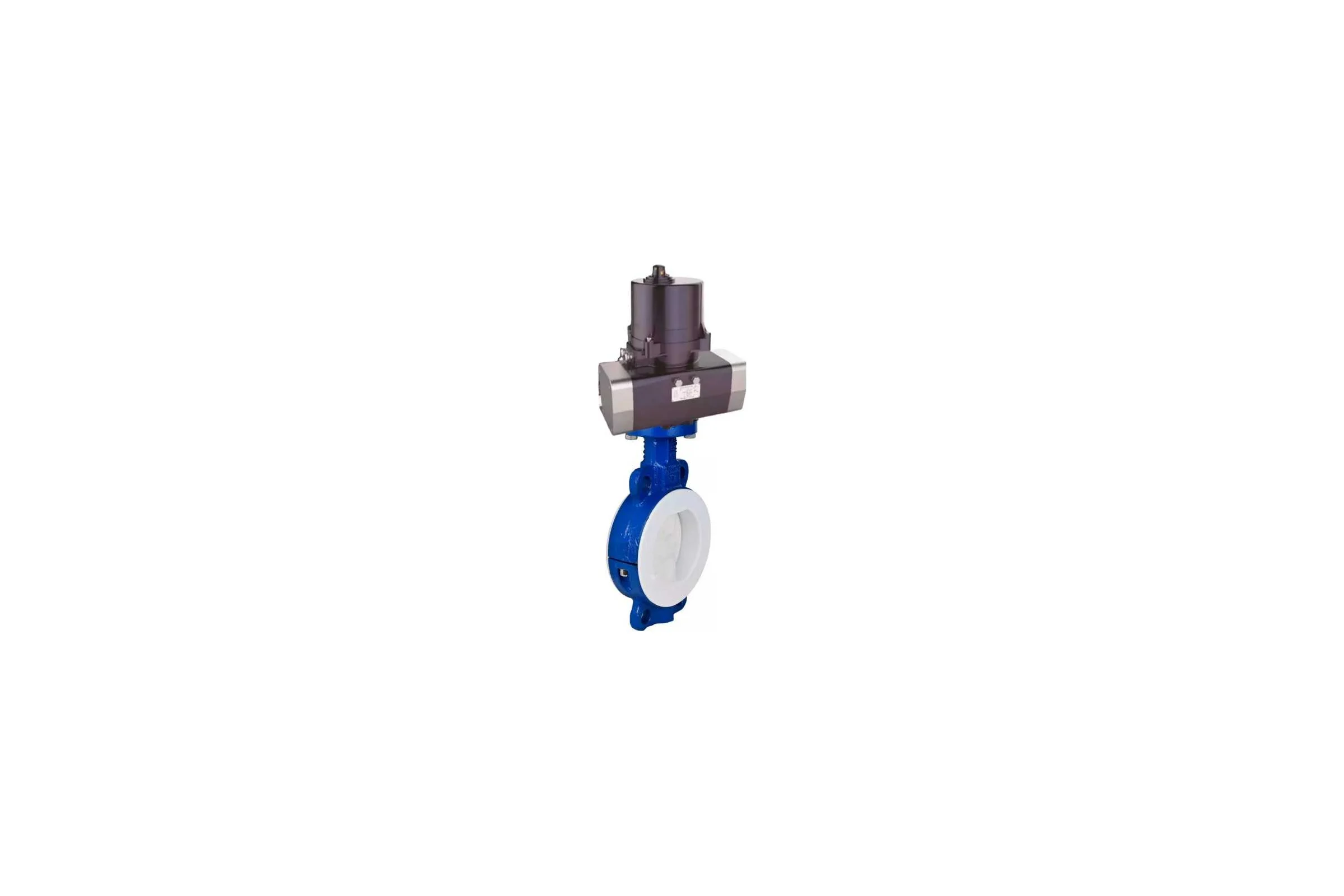 Затвор дисковый DN.ru WCB-WCB-PTFE-PTFE-Fb-H Ду50 Ру16 электропривод 220В D050-81419