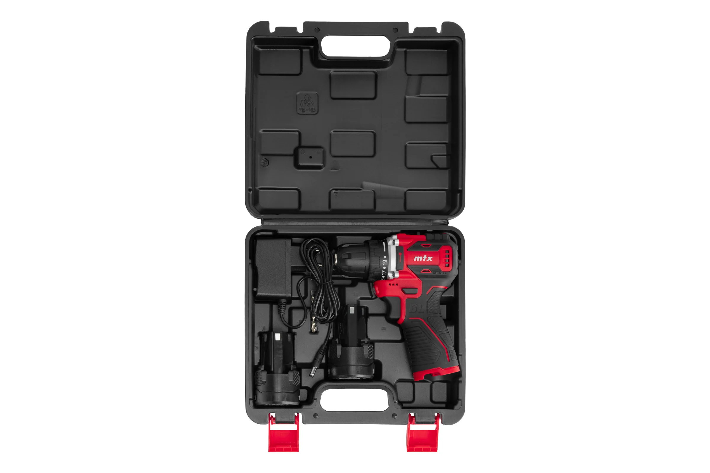 Дрель-шуруповерт аккумуляторная бесщеточная MTX CDB-BL-12, Li-Ion, 12 В 26184