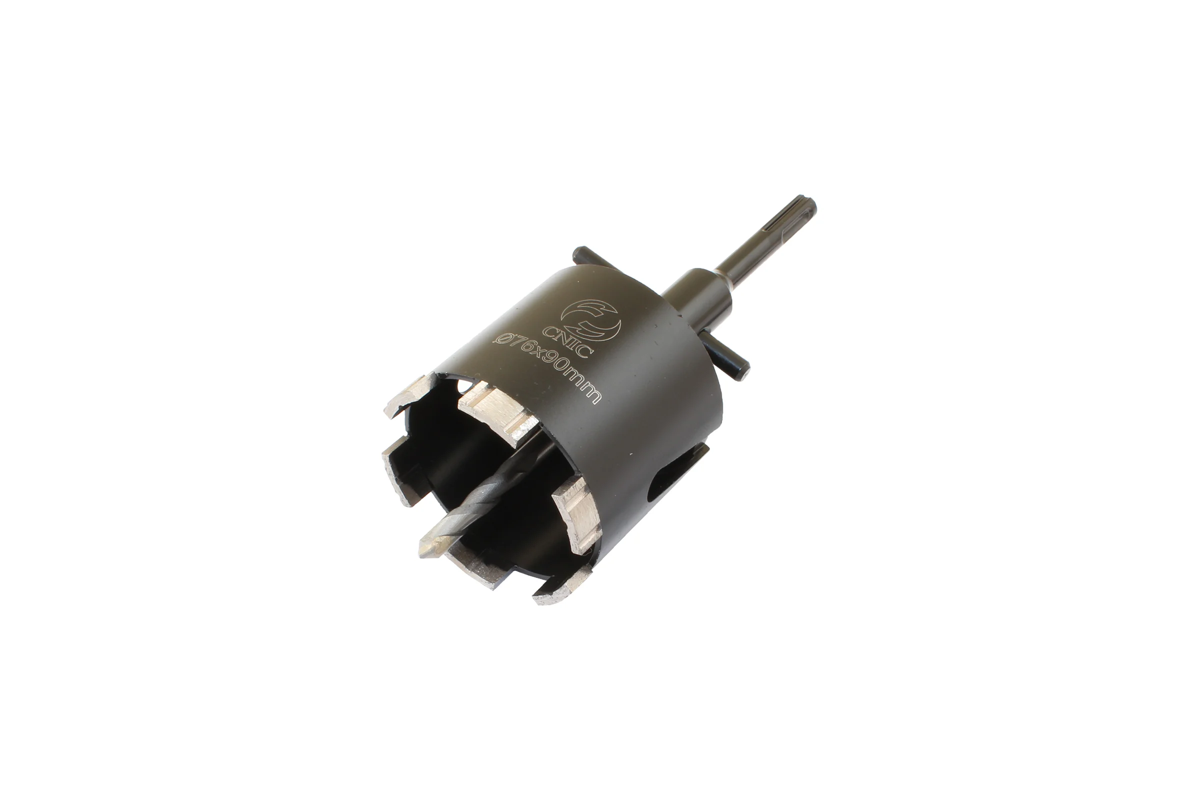 Коронка алмазная по камню CNIC 76x90мм М16, для сухой резки, хвостовик SDS-PLUS DB0301 43993