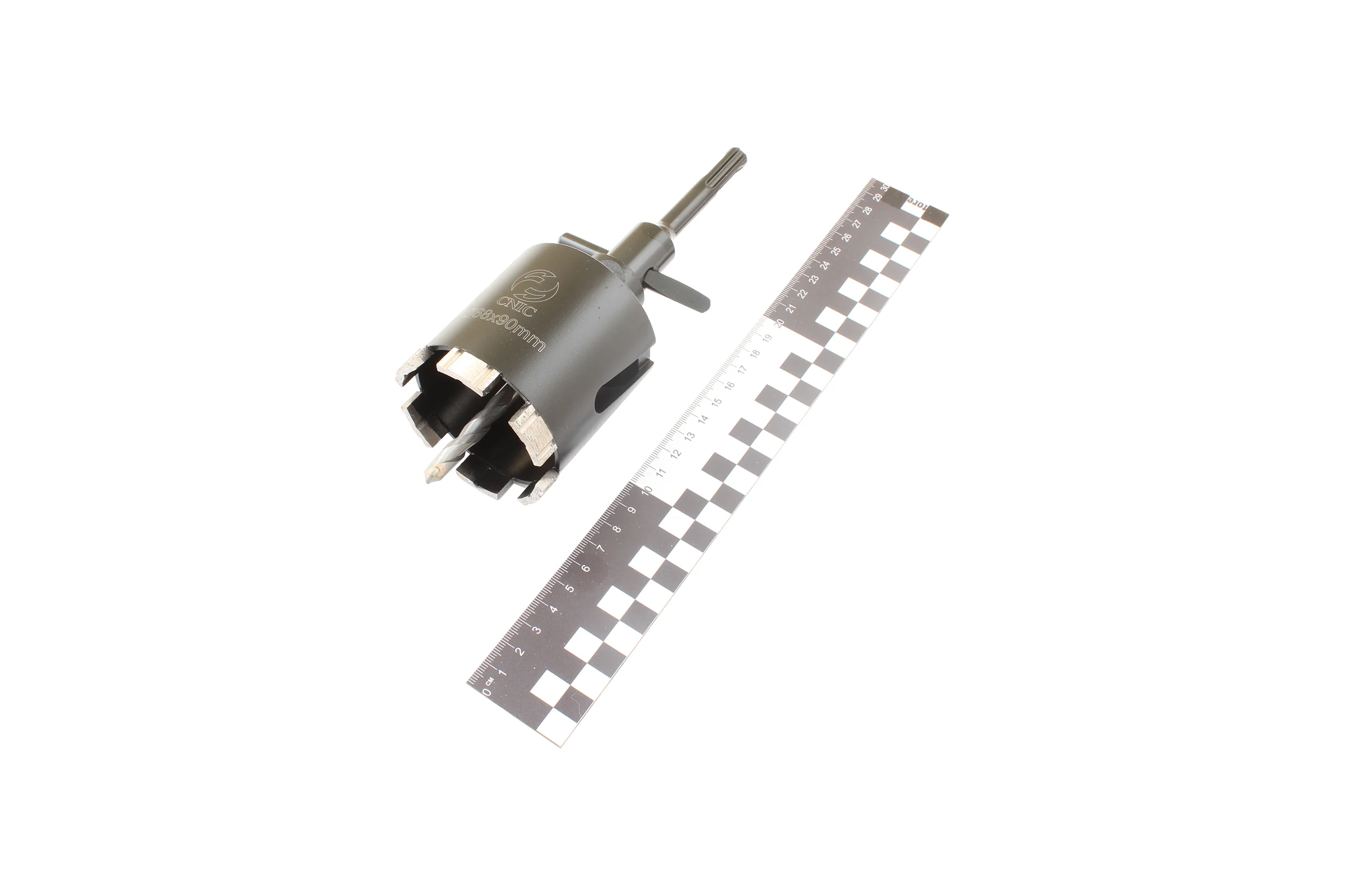 Коронка алмазная по камню CNIC 68x90мм М16, для сухой резки, хвостовик SDS-PLUS DB0201 28079