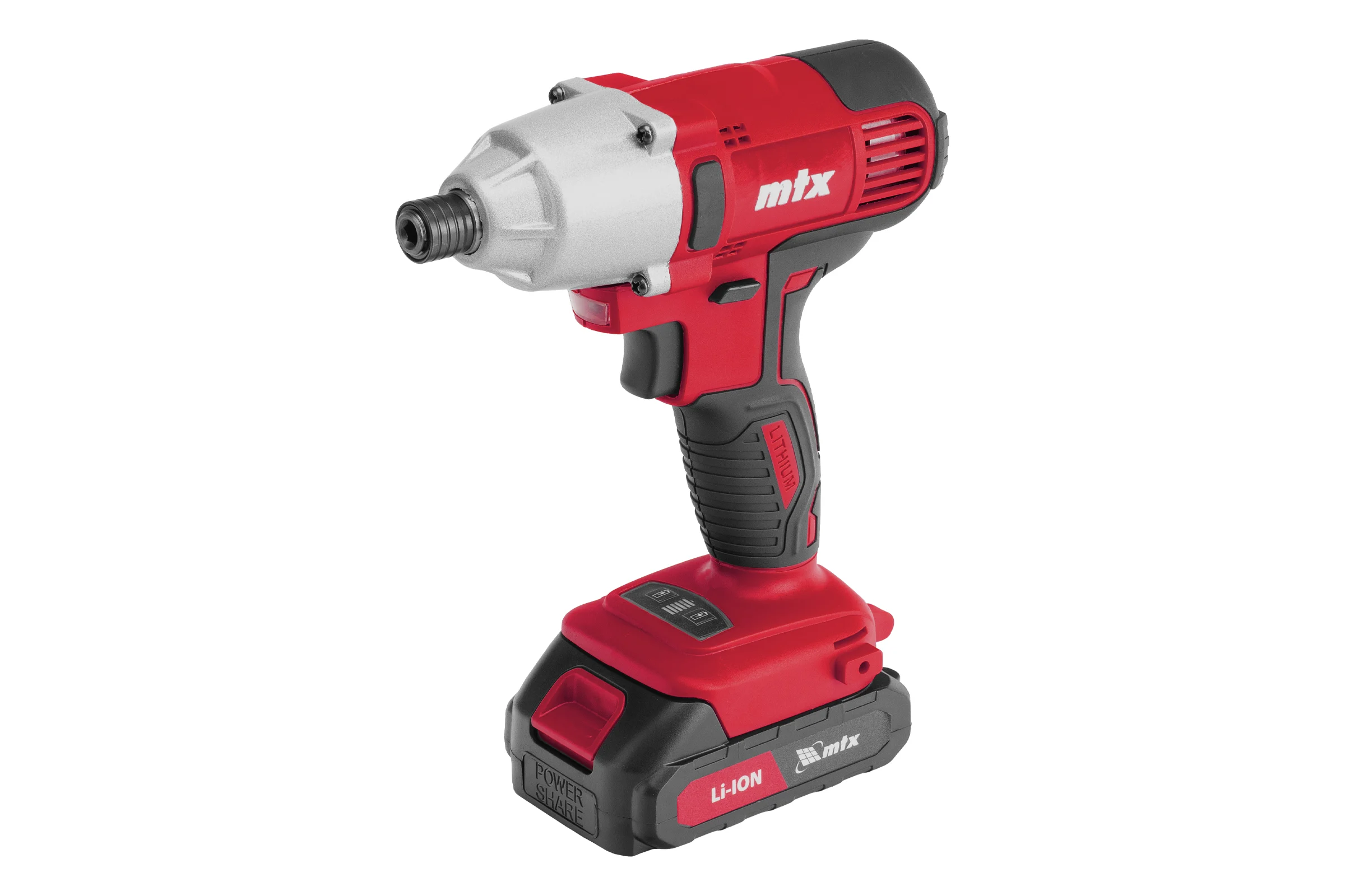 Винтоверт ударный аккумуляторный MTX CIDS-20-280, Li-Ion, 20 В 26580