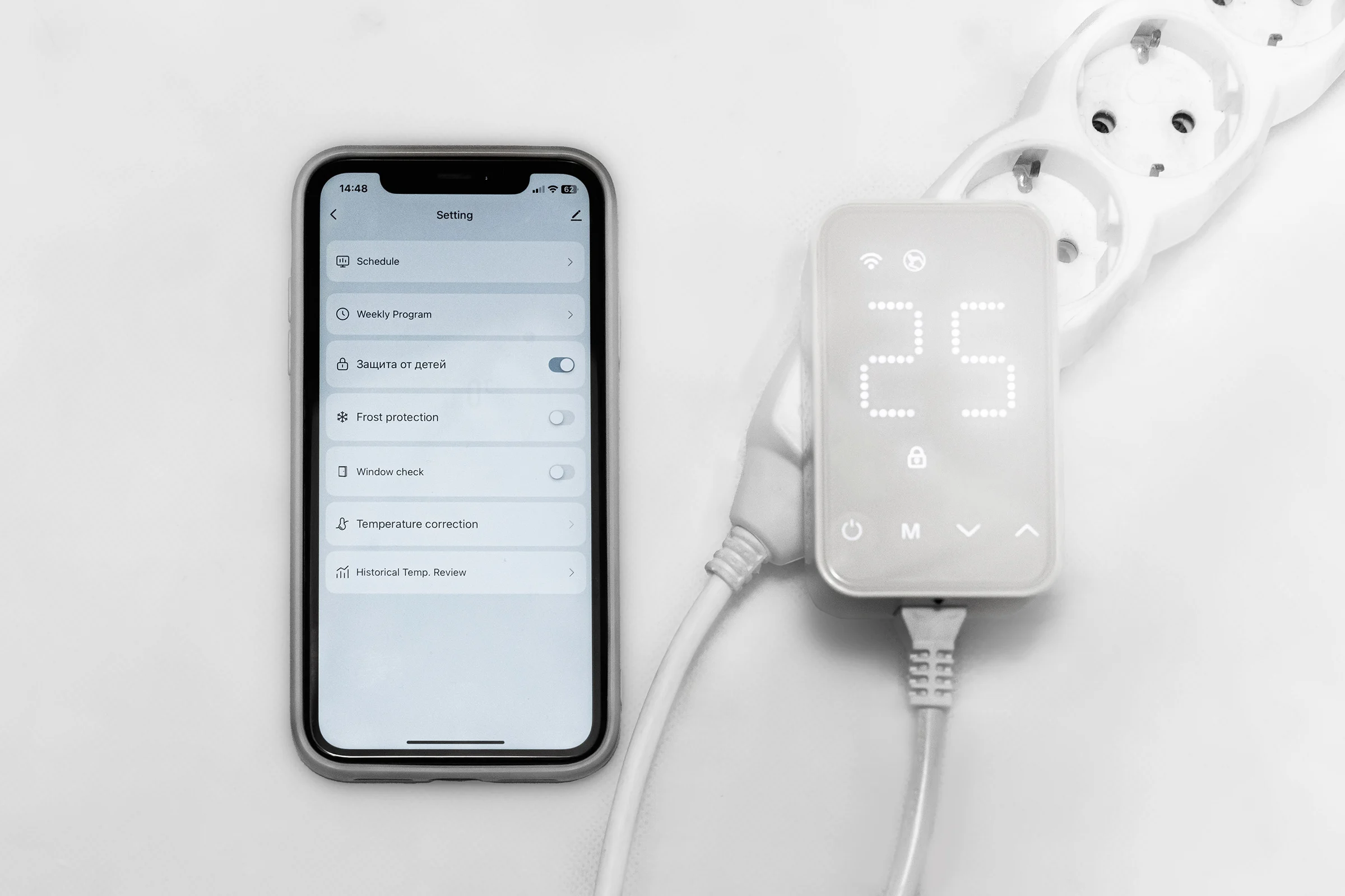 Радиатор отопления электрический энергоэффективный Normand Smart 8 с Wi-Fi 113-434