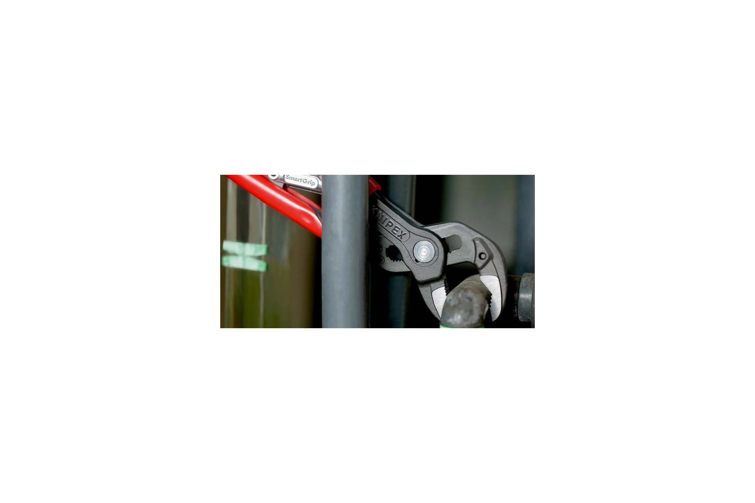 Клещи переставные Knipex SmartGrip с автоустановкой, зев 32 мм, длина 250 мм, фосфатированные, SB KN-8501250SB