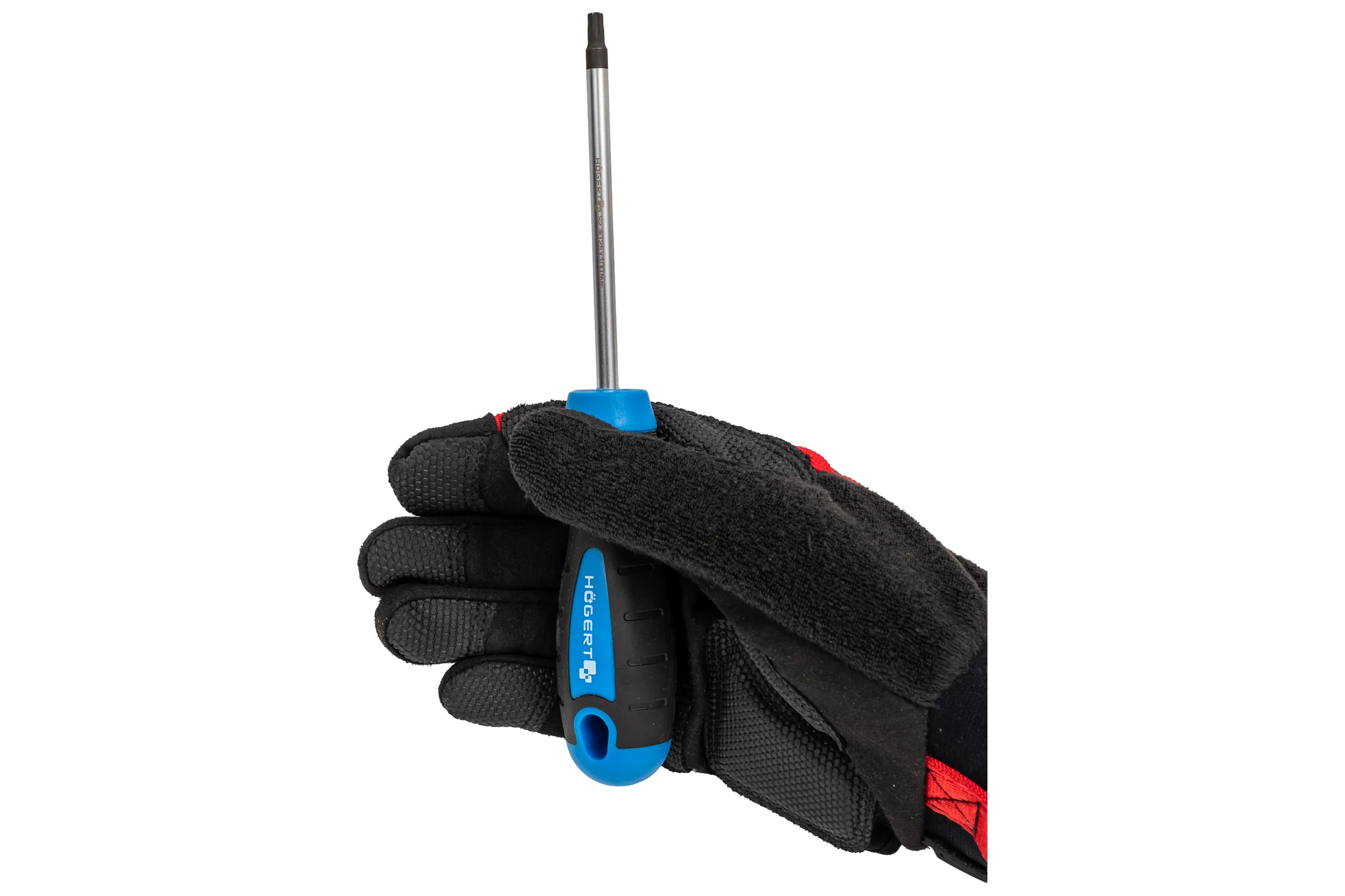 Отвертка HOEGERT TECHNIK TORX T25, 100 мм, сталь S2 HT1S056