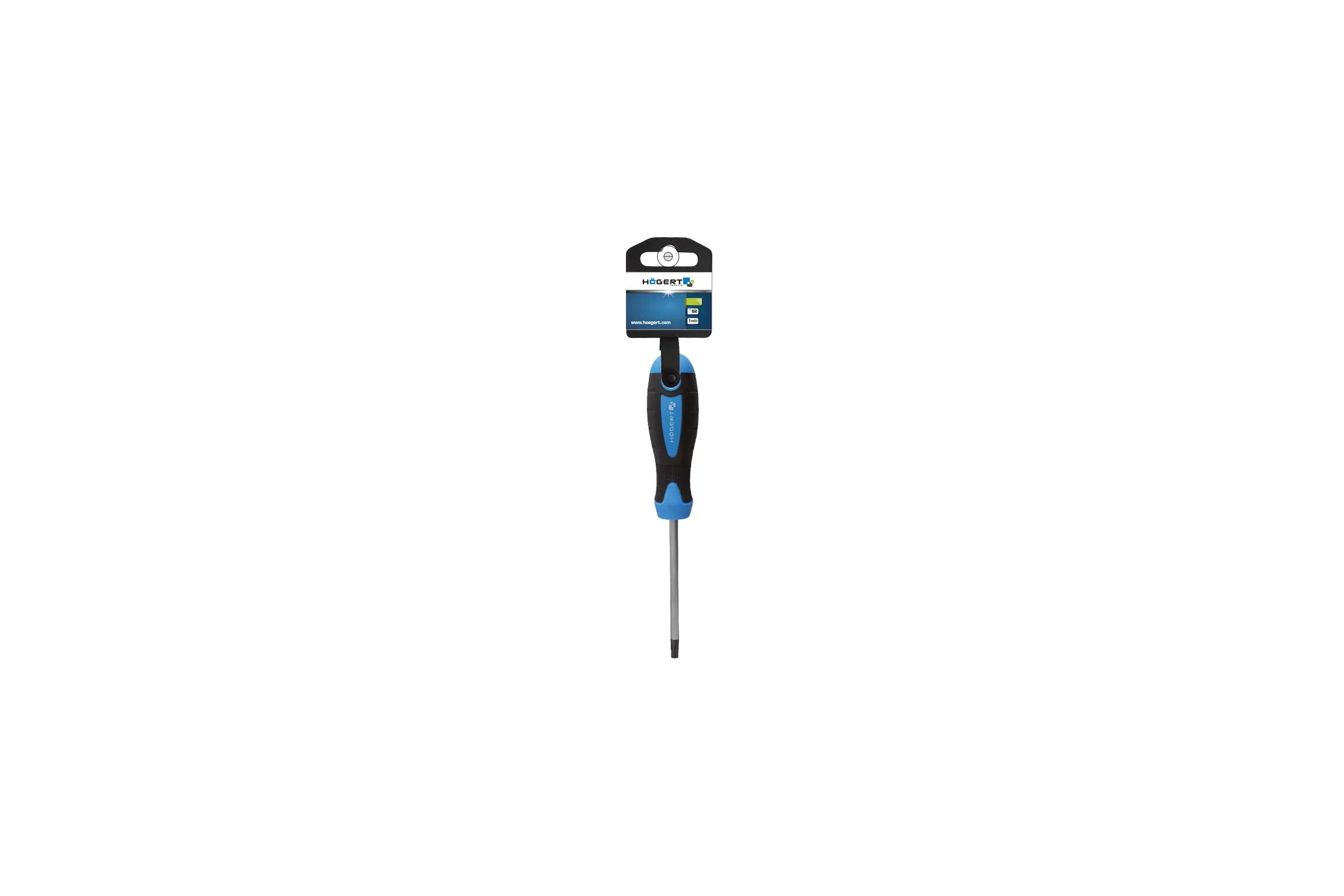 Отвертка HOEGERT TECHNIK TORX T10, 100 мм, сталь S2 HT1S053