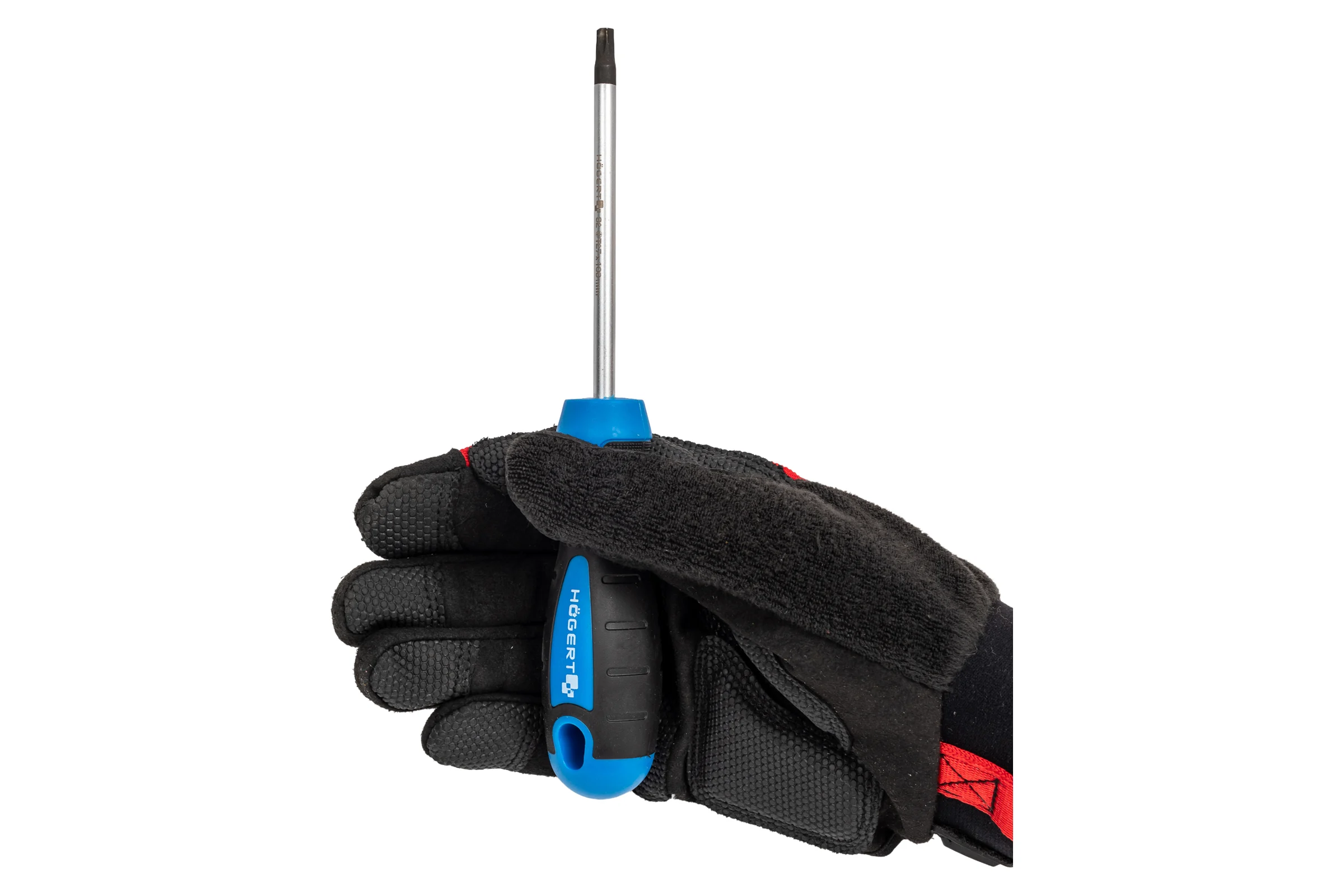 Отвертка HOEGERT TECHNIK TORX T27, 100 мм, сталь S2 HT1S057
