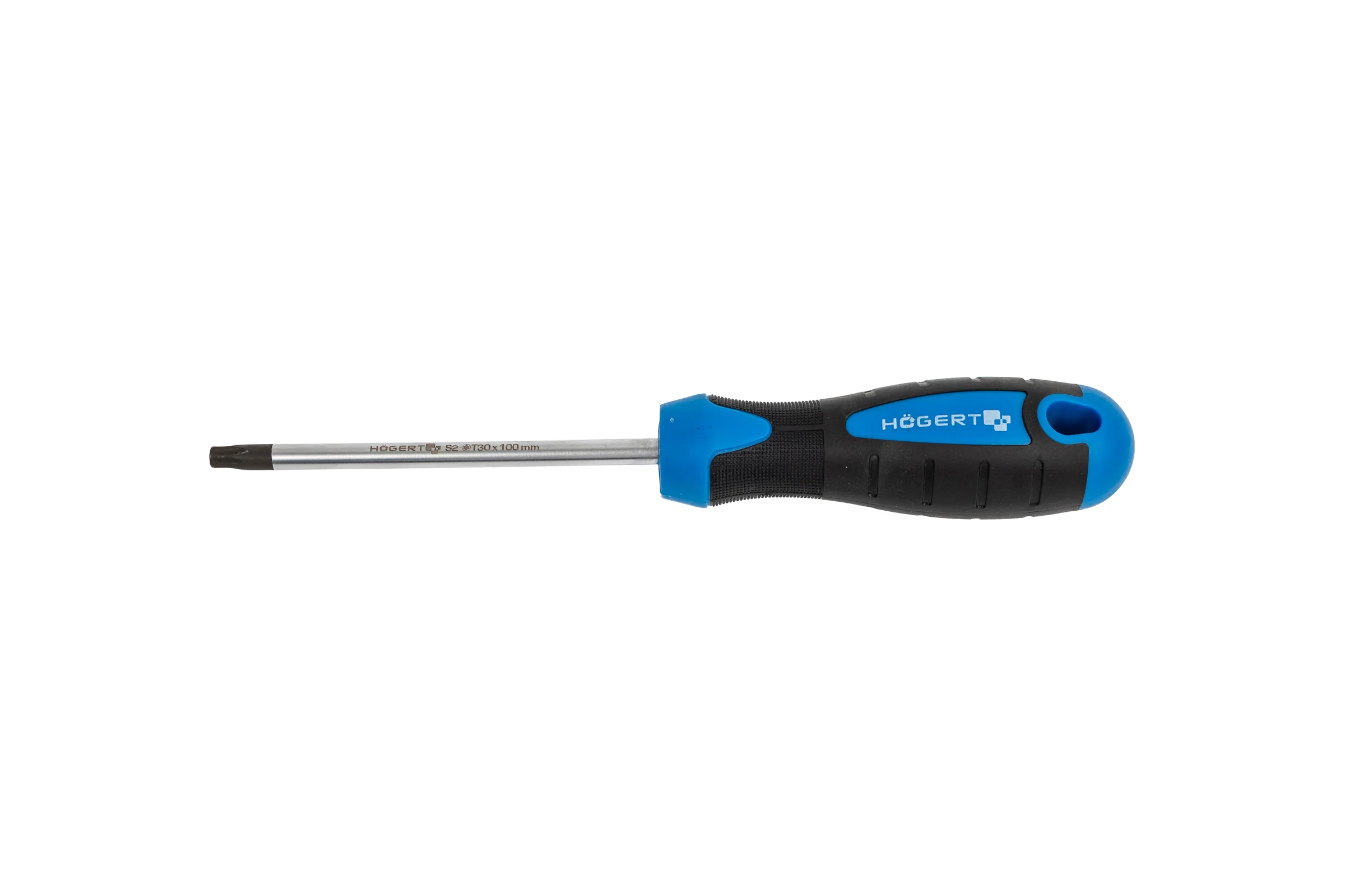 Отвертка HOEGERT TECHNIK TORX T30, 100 мм, сталь S2 HT1S058