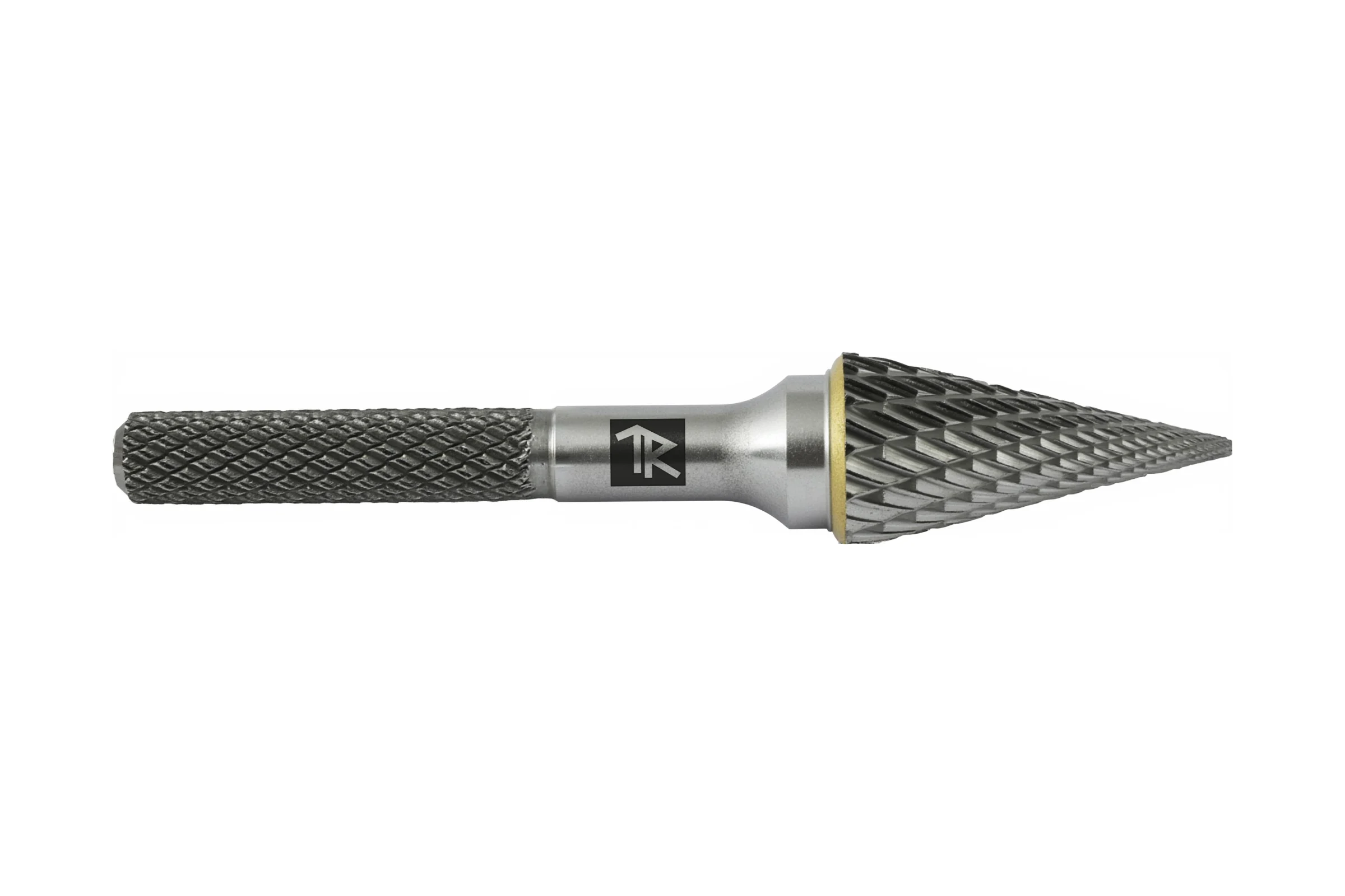 Бор-фреза твердосплавная коническая Thorvik TRRBM06180663-2 тип M, 6 мм, двойная насечка, в боксе 057037
