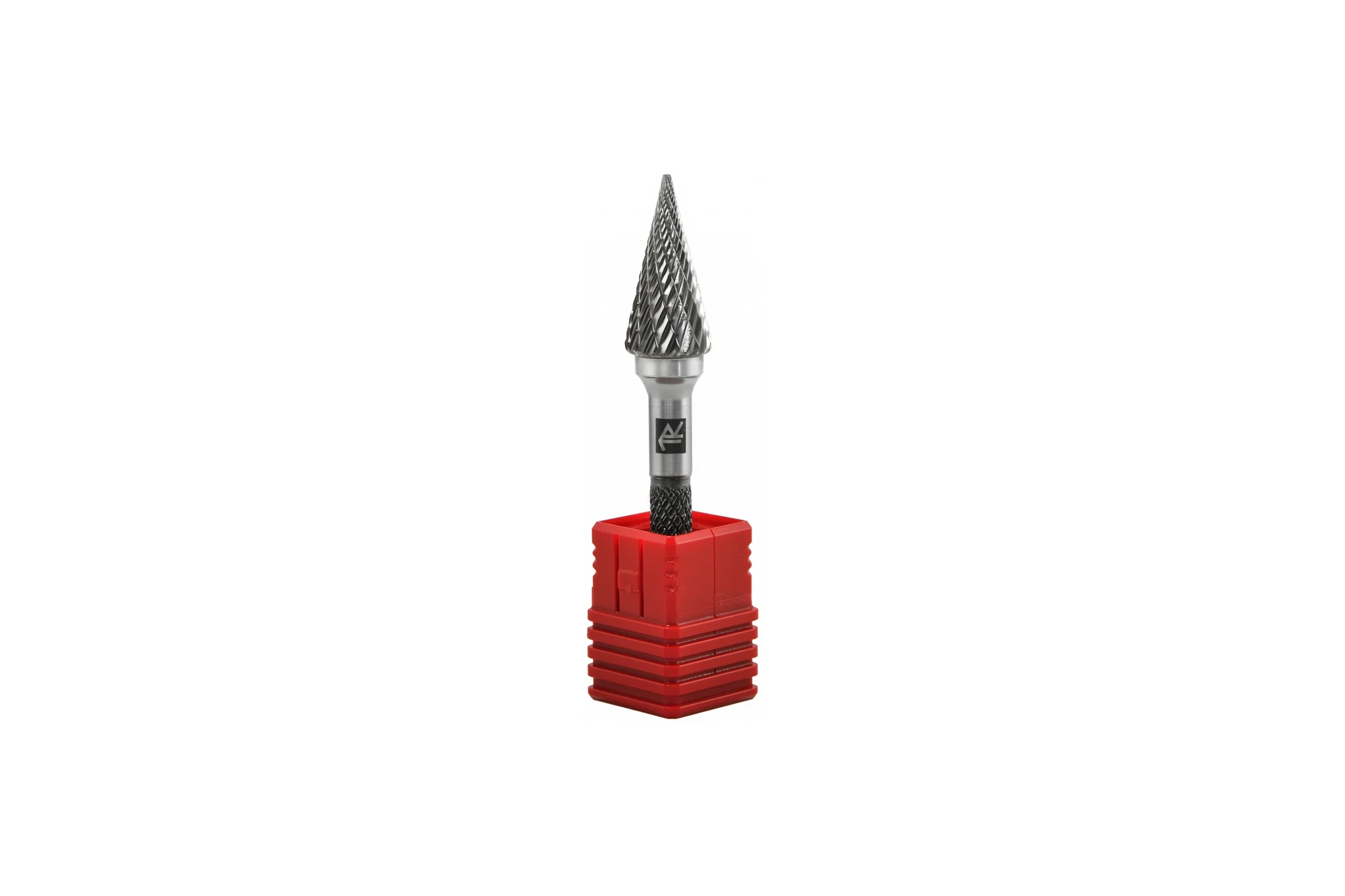 Бор-фреза твердосплавная коническая Thorvik TRRBM06180663-2 тип M, 6 мм, двойная насечка, в боксе 057037