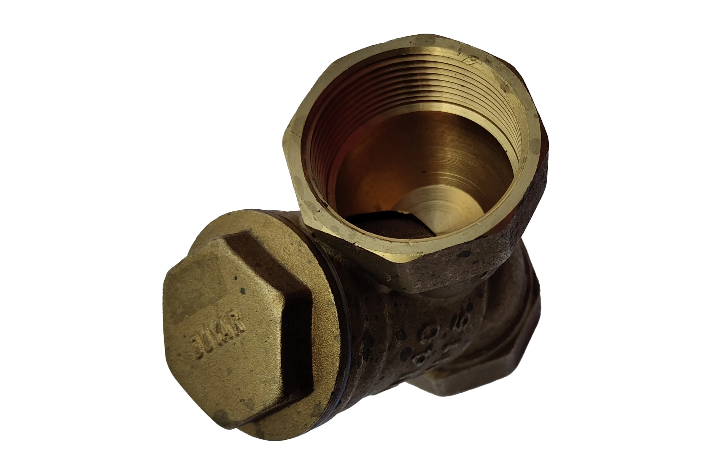Фильтр сетчатый латунный (грязевик) SAMGRUPP Duyar DN40 - 1 1/2 SAMT-049002040