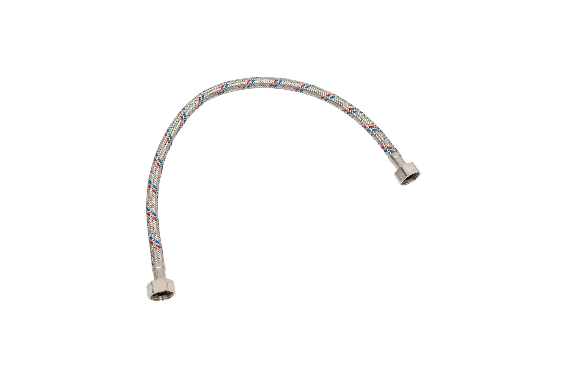 Подводка гибкая для воды FRESSO Г1/2"-Г1/2", 50 см 573-219