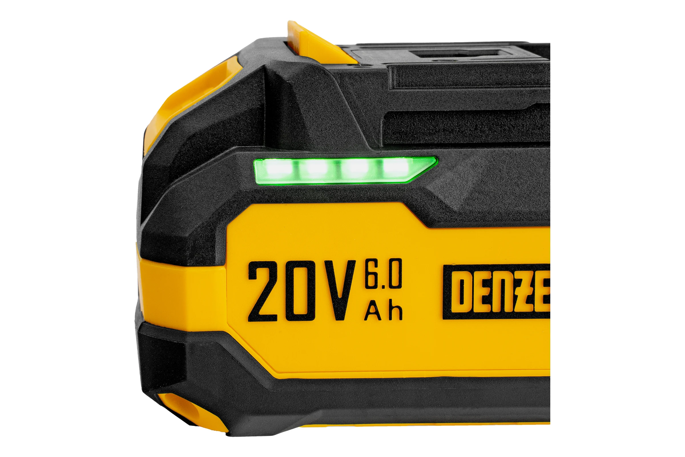 Батарея аккумуляторная Denzel BH-20-6.0, Li-Ion, USB, 20 В, 6.0 Ач 28446