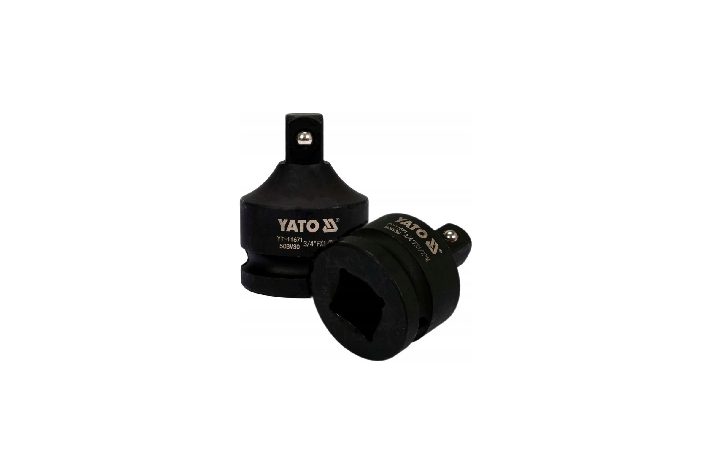 Переходник YATO 3/4" F x 1/2" M ударный YT-11671, 361411671 228 1