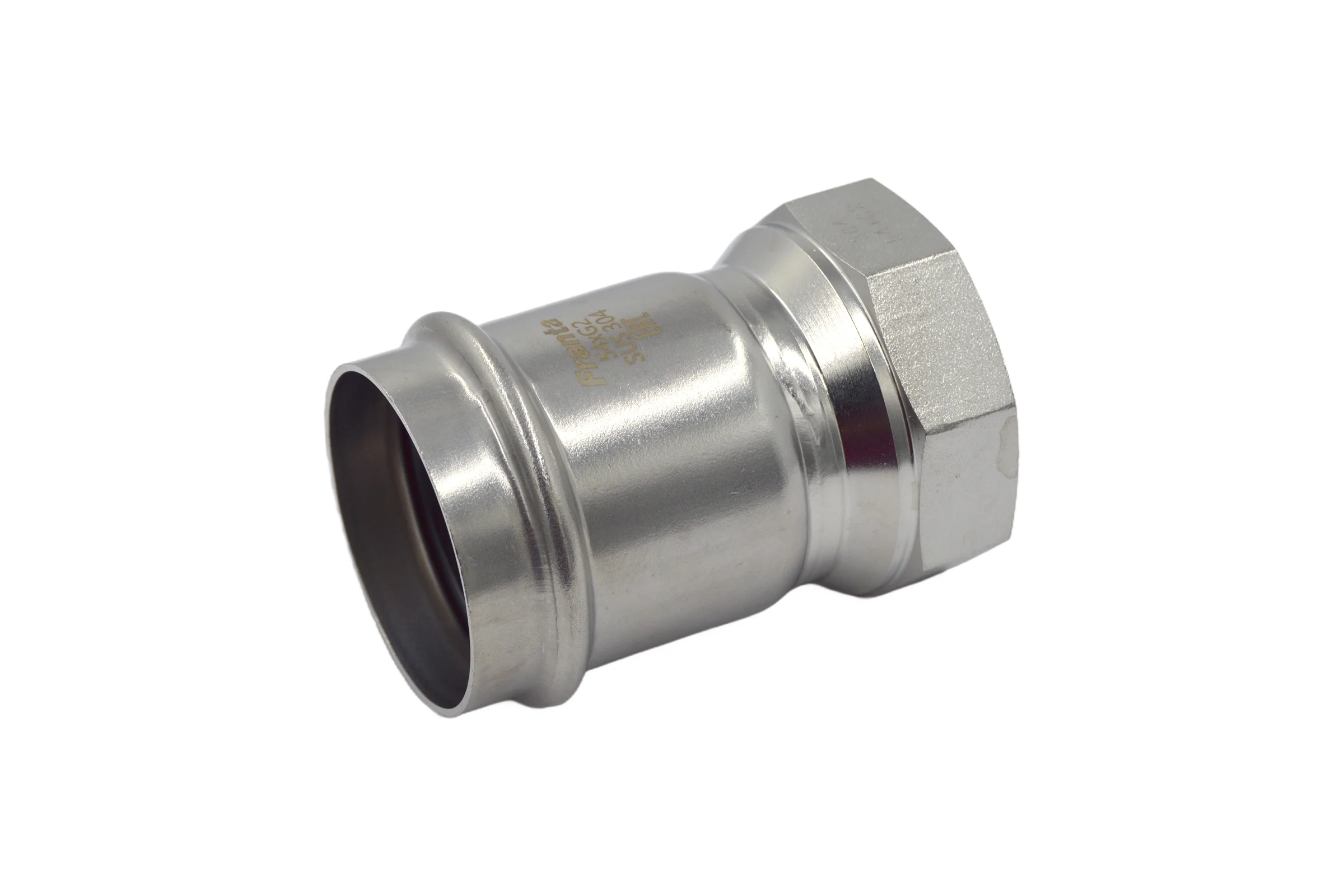 Переходник FRANTA ВПр-ВР, 54хG2, из нержавеющей стали SUS 304, V12542000G