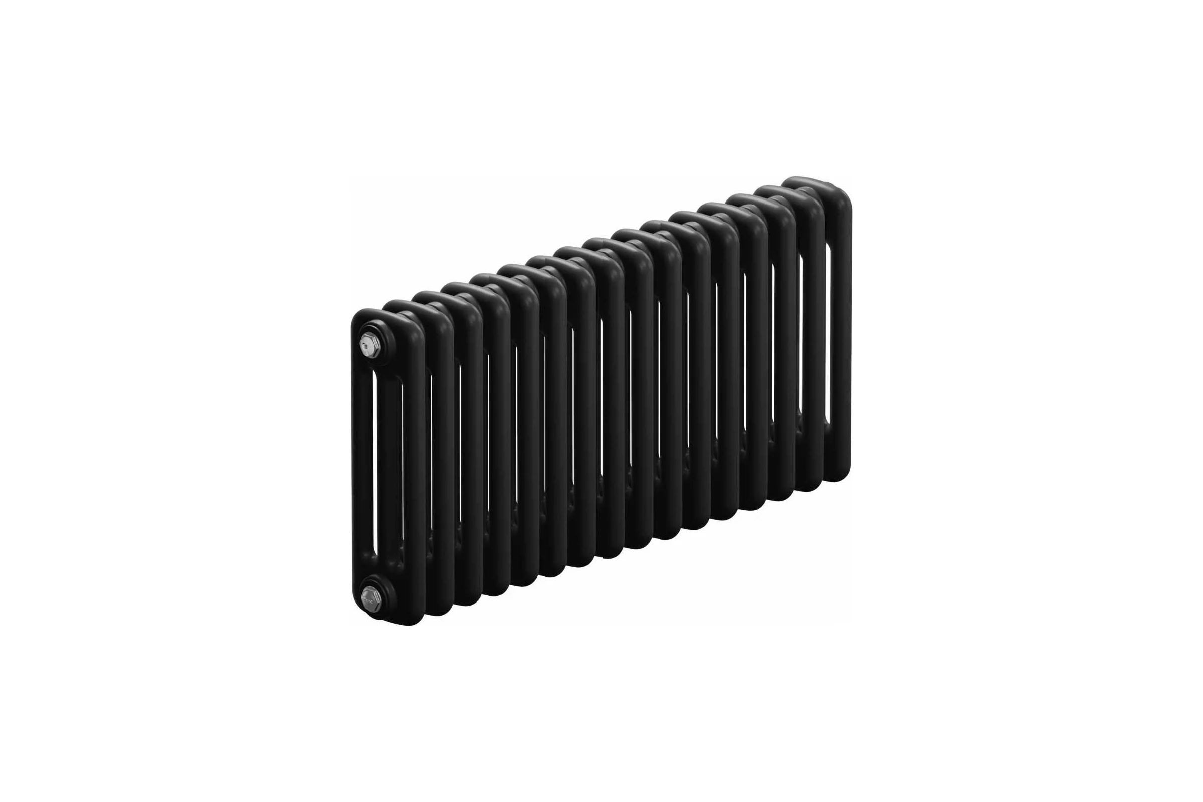 Радиатор трубчатый RIFAR TUBOG 3037 Антрацит 16 секций, бок. TUB 3037-16-AN