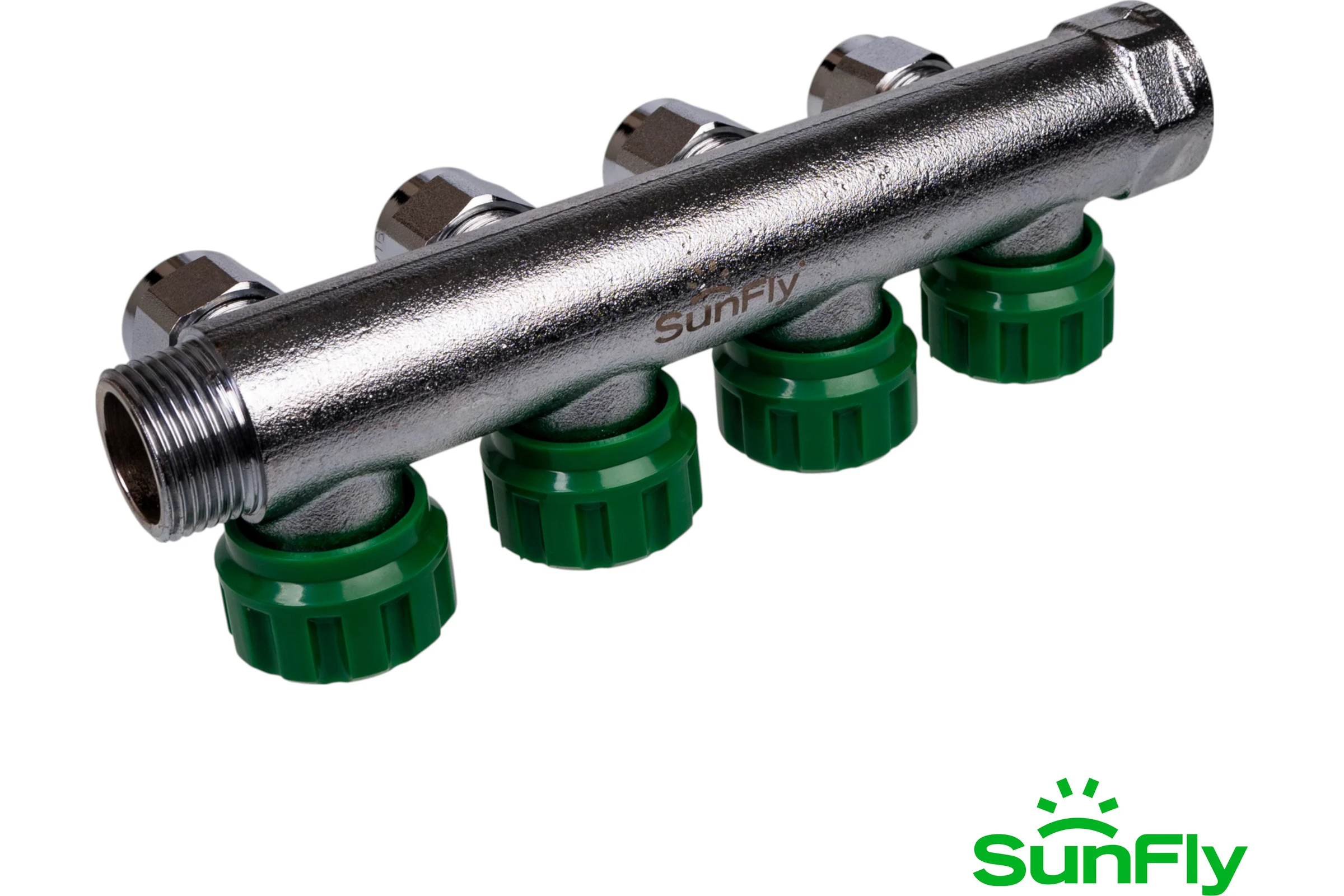 Коллектор регулирующий SUNFLY 3/4, 4 отвода 1/2ЕК x O14/16 (XF25421-34-4-12) SF0343143