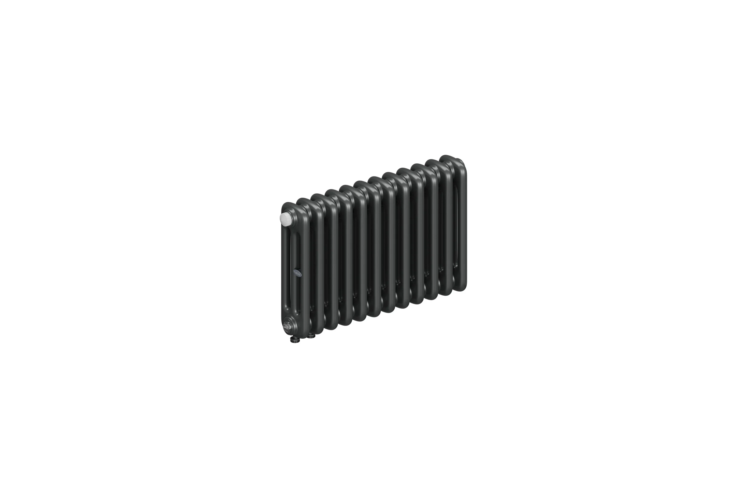 Радиатор трубчатый RIFAR TUBOG Ventil 3037 DV1 Титан 12 секций, нижнее подключение TUB 3037-12-DV1-TI