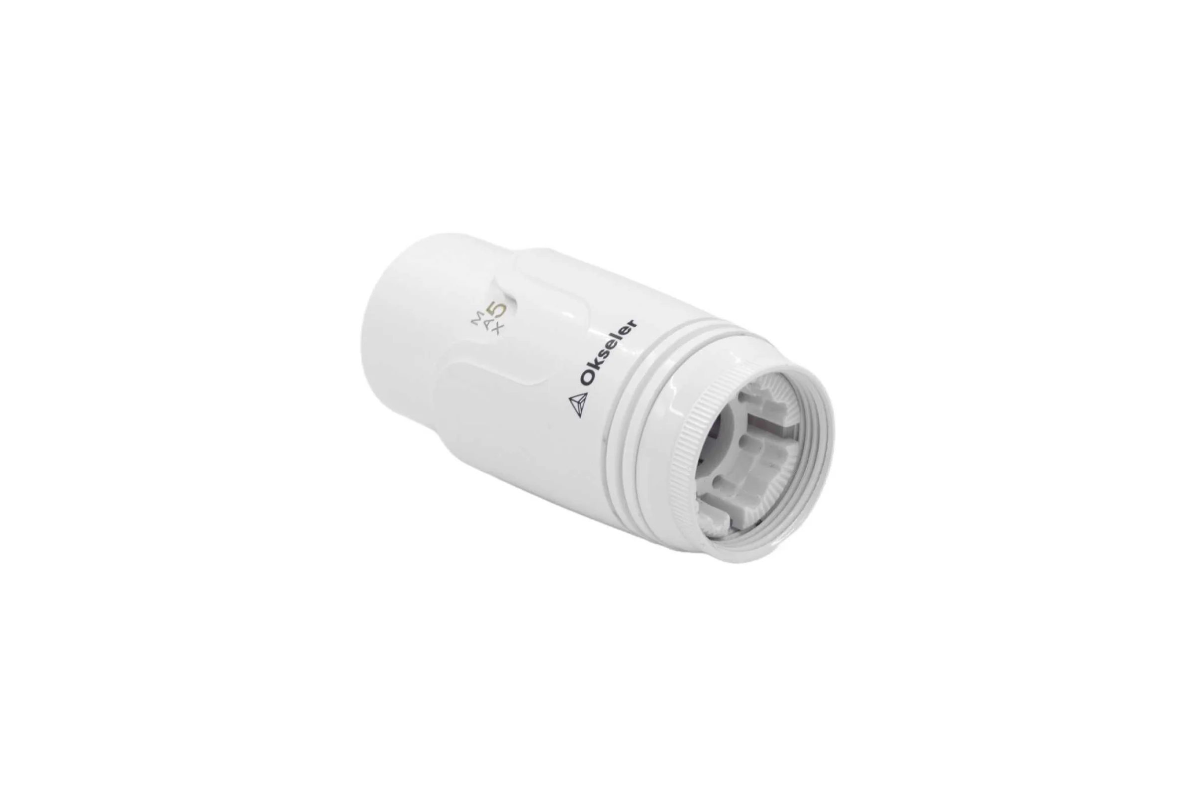 Головка термостатическая OKSELER Design M30x1,5 белая Oks01019