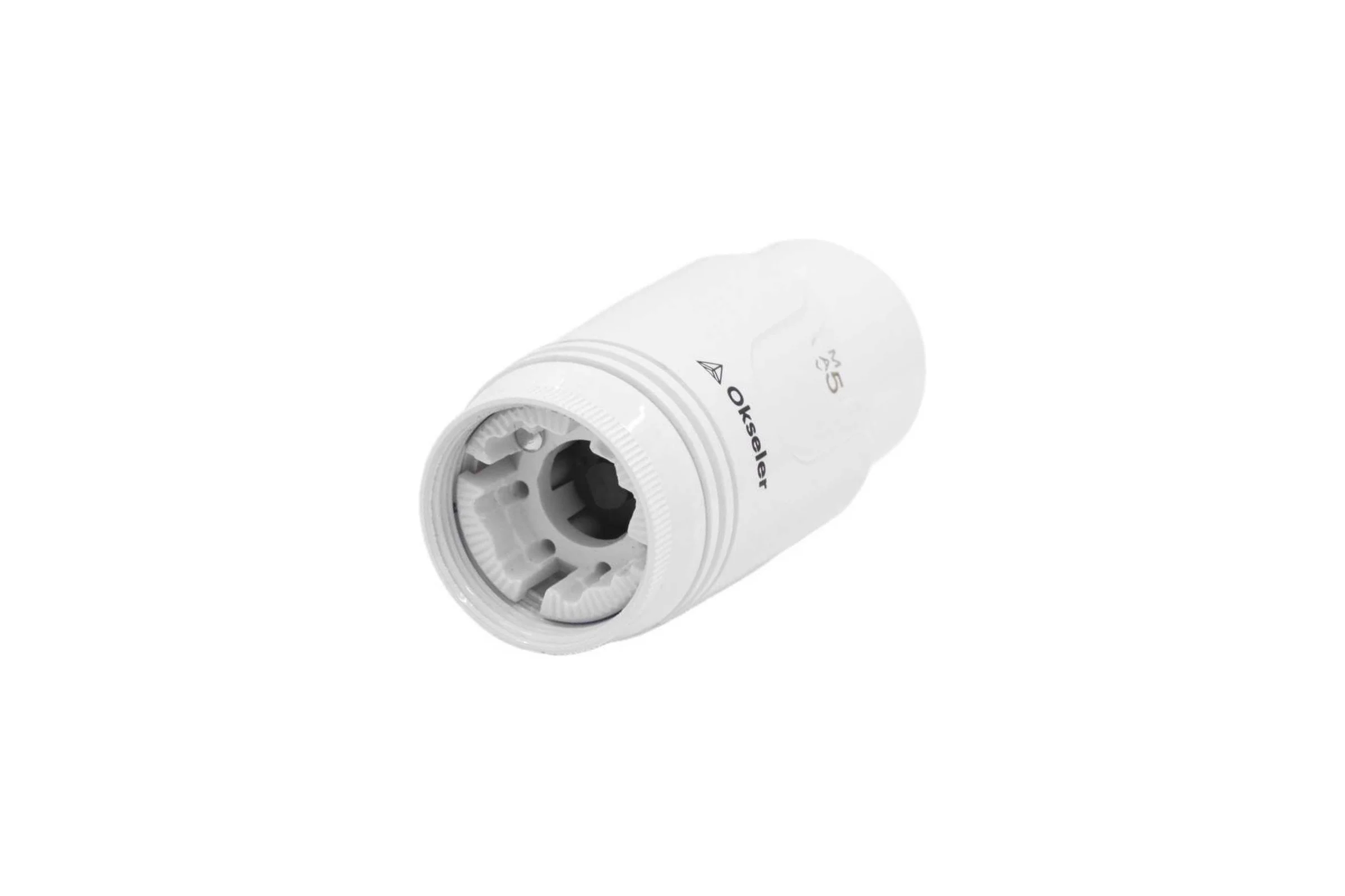 Головка термостатическая OKSELER Design M30x1,5 белая Oks01019
