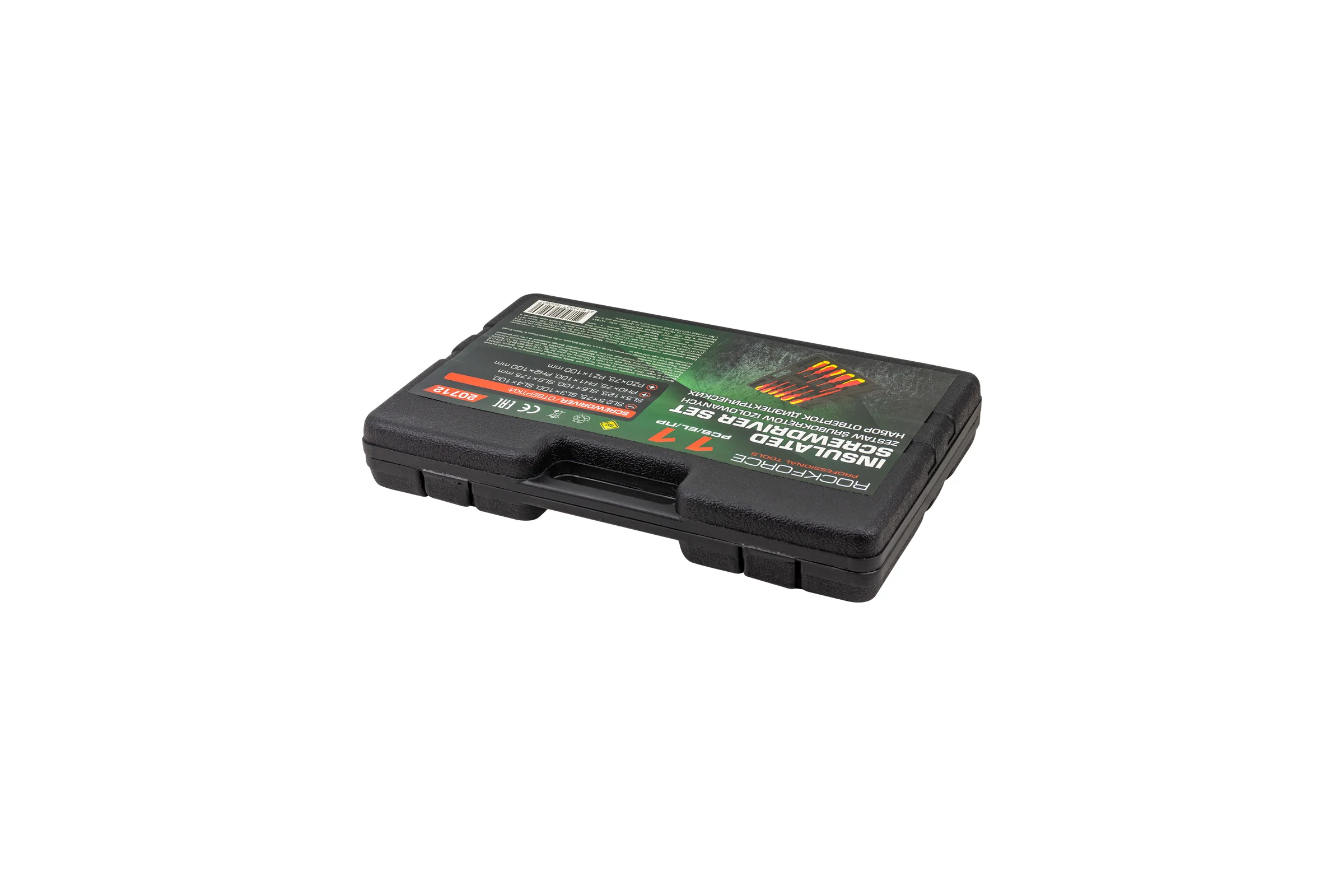 Отвертки диэлектрические Rockforce набор 11 предметов RF-20712(65818)